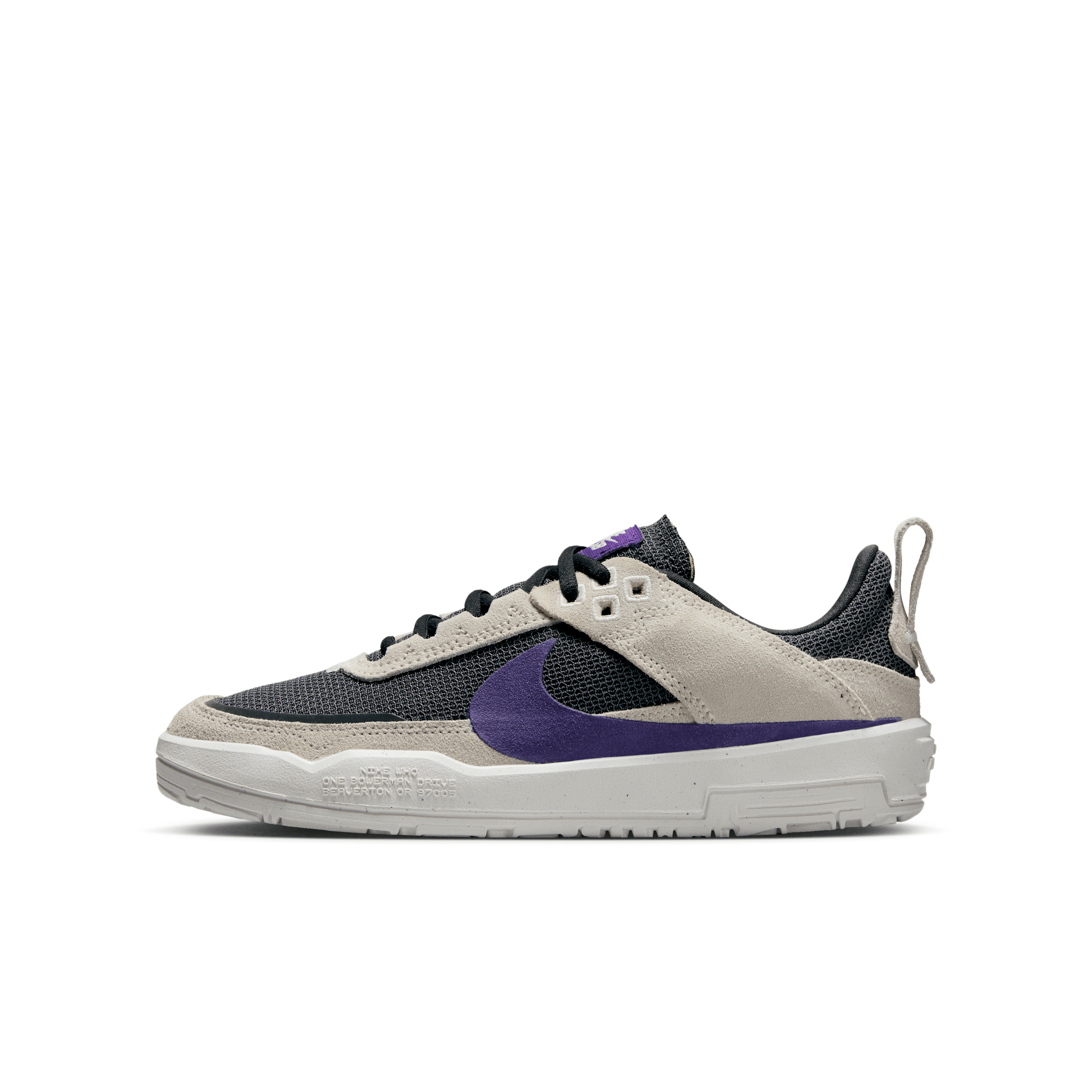 Nike Sb Day One Big Kids' Skate Shoes In Grey