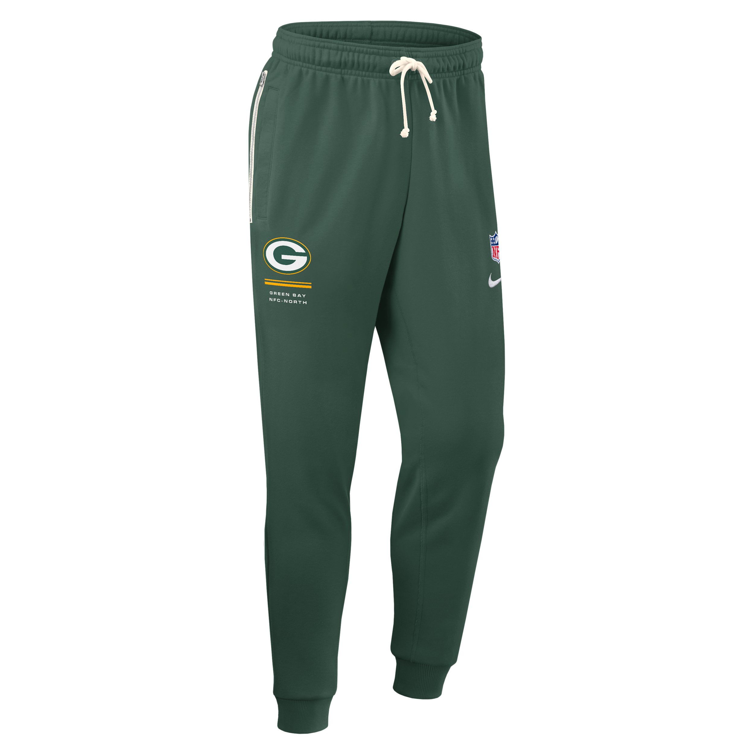 Green Bay Packers Sideline Standard Issue Nike Men's Dri-FIT NFL Taper Pants in Green | 03B03EE7T-HBY