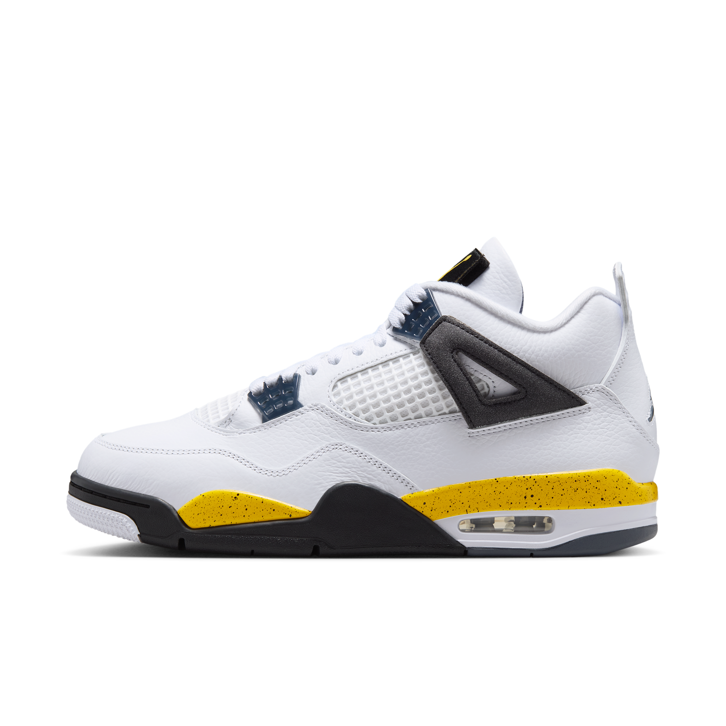 Men's Air Jordan 4 Retro "Tour Yellow" Shoes in White | IO2463-102