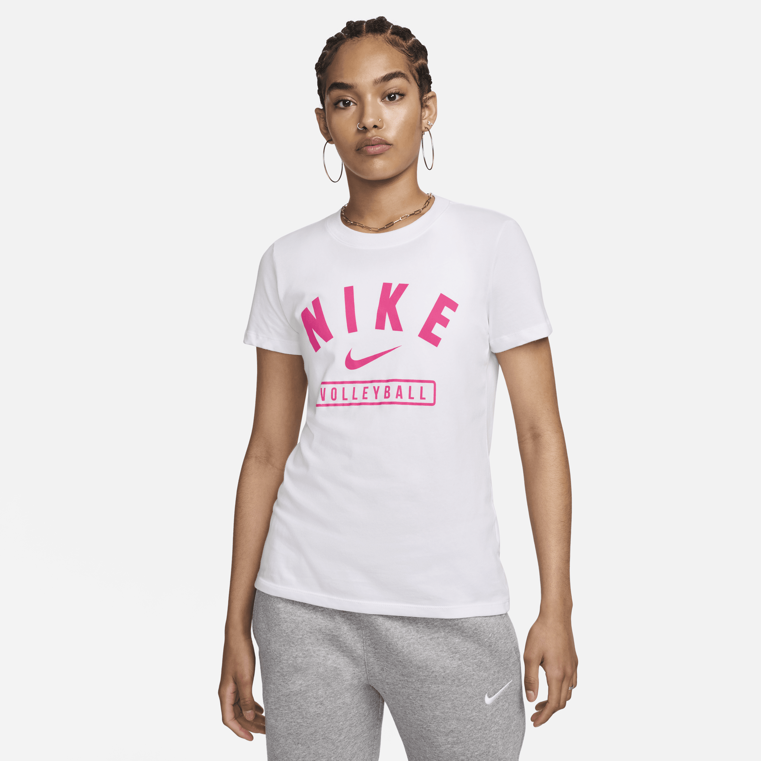 Nike Women's Volleyball T-shirt In White