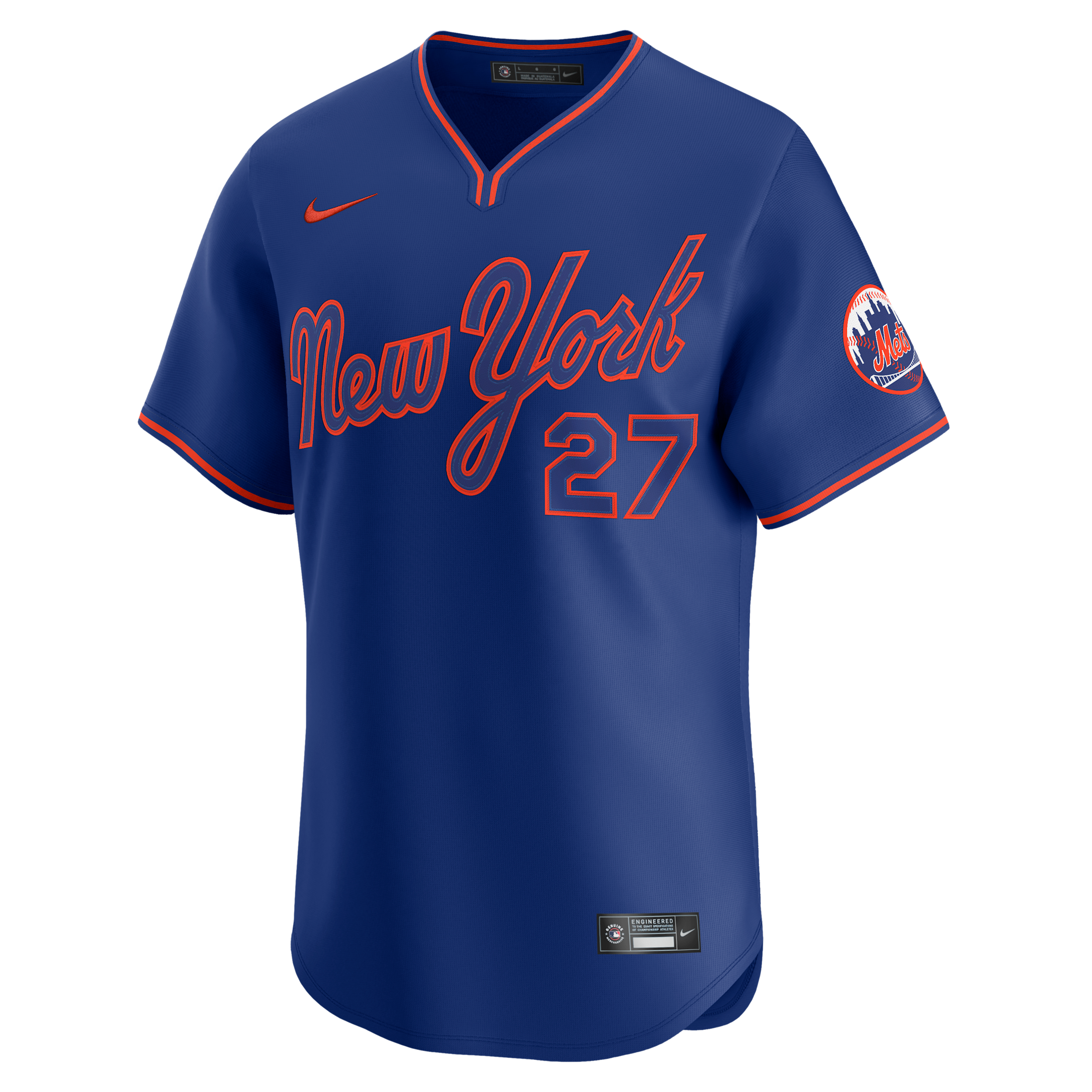 Mark Vientos New York Mets Nike Men's Dri-FIT MLB Limited Jersey in Blue | LM250ED3NM9-8UC