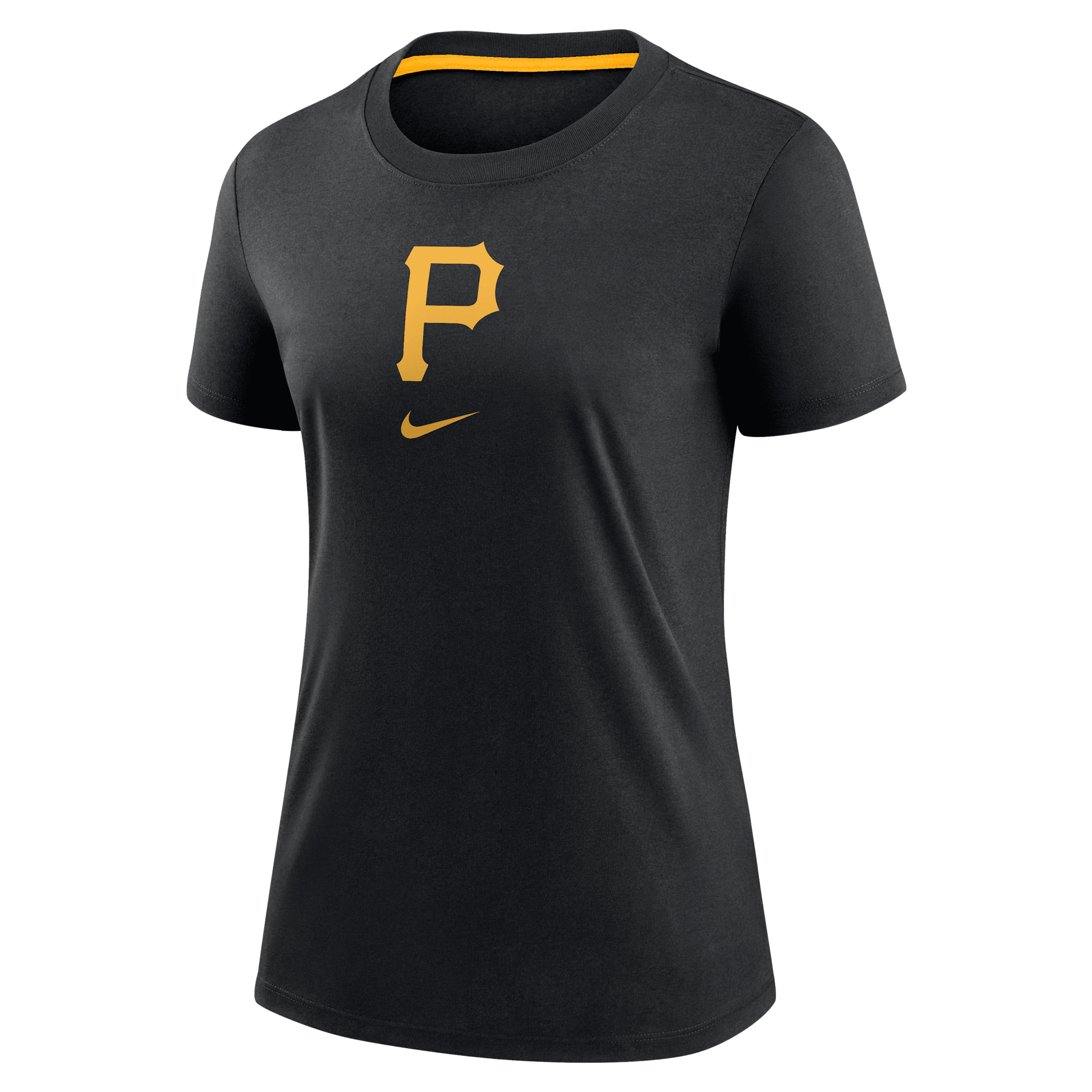 Nike Pittsburgh Pirates Authentic Collection Early Work Women's Mlb T-shirt In Black