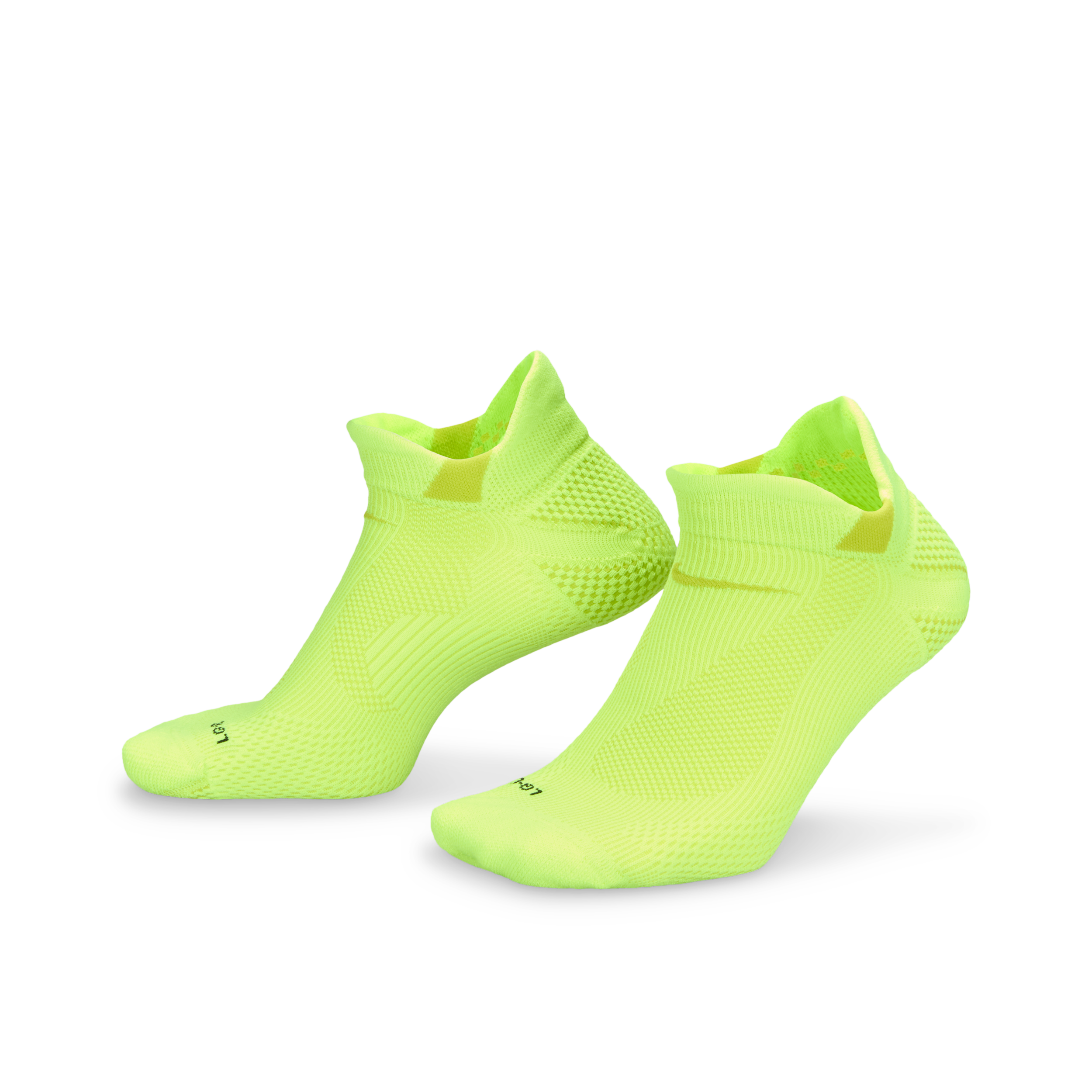 Nike Unisex Lightweight Running No-Show Socks (1 Pair) in Yellow | HV6931-702