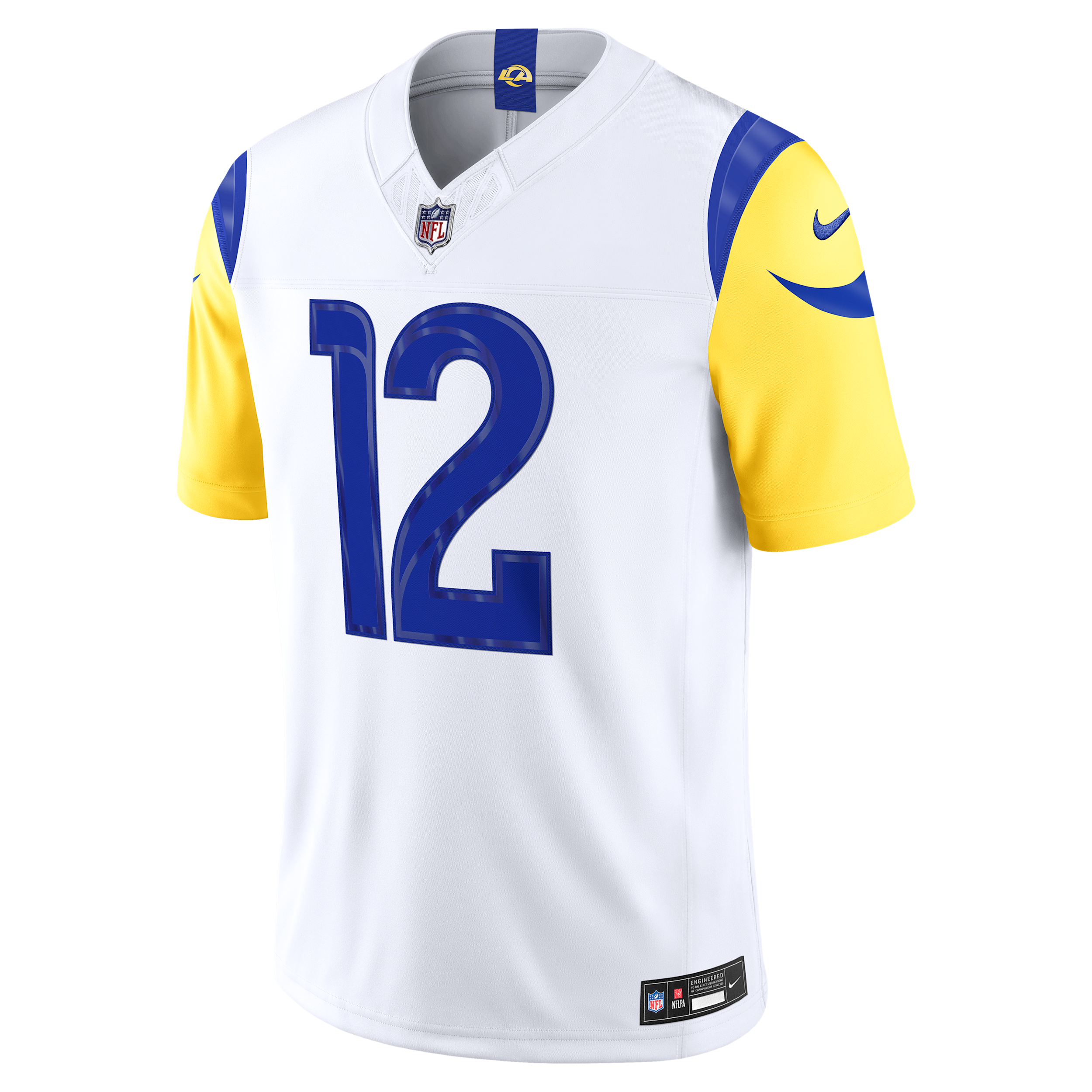 Puka Nacua Los Angeles Rams Nike Men's Dri-FIT NFL Stitched Limited Jersey in White | 37NM0IUW9XF-GBF