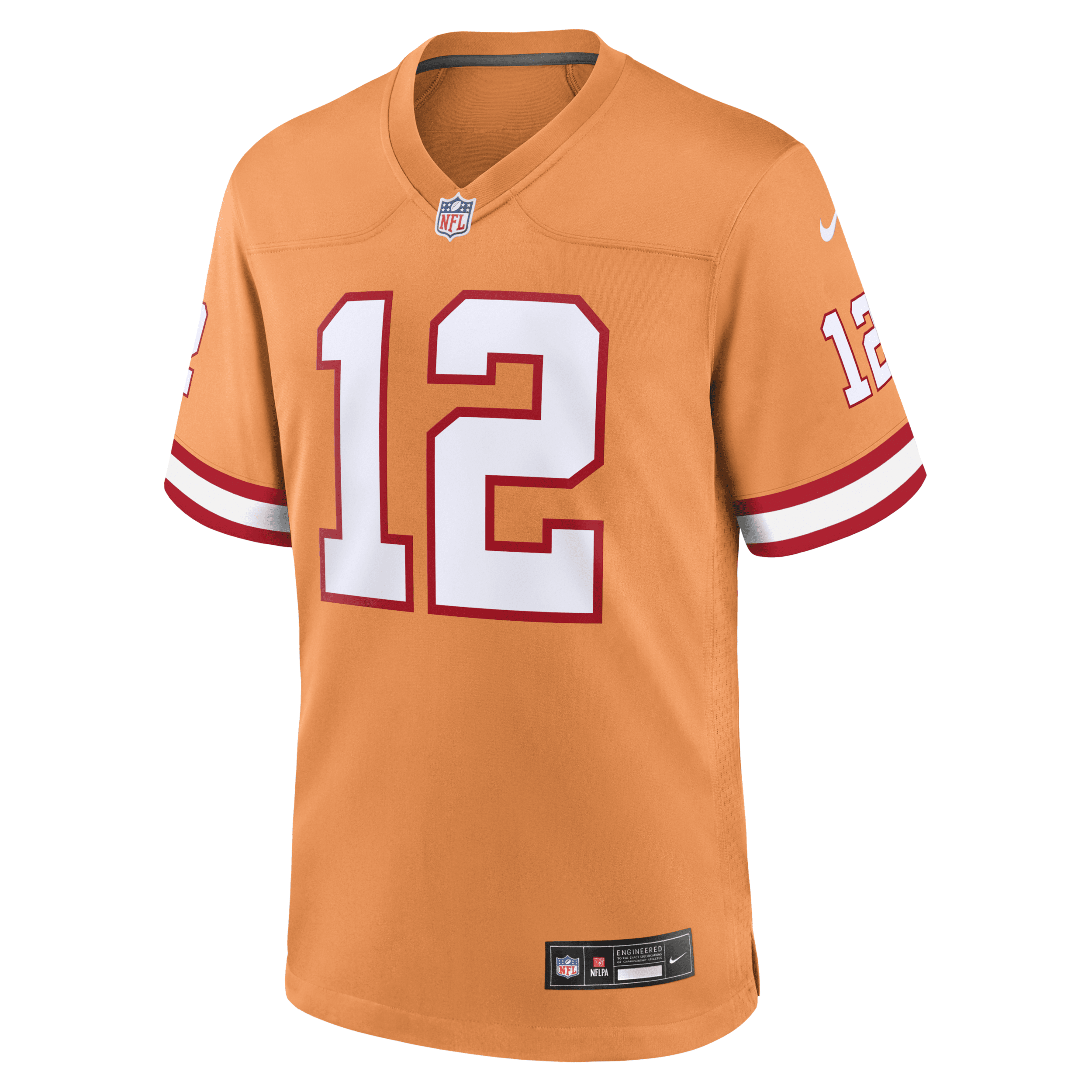 Tom Brady Tampa Bay Buccaneers Nike Men’s NFL Game Football Jersey in Orange, Size: 2XL | 67NM01OS8BF-PY1