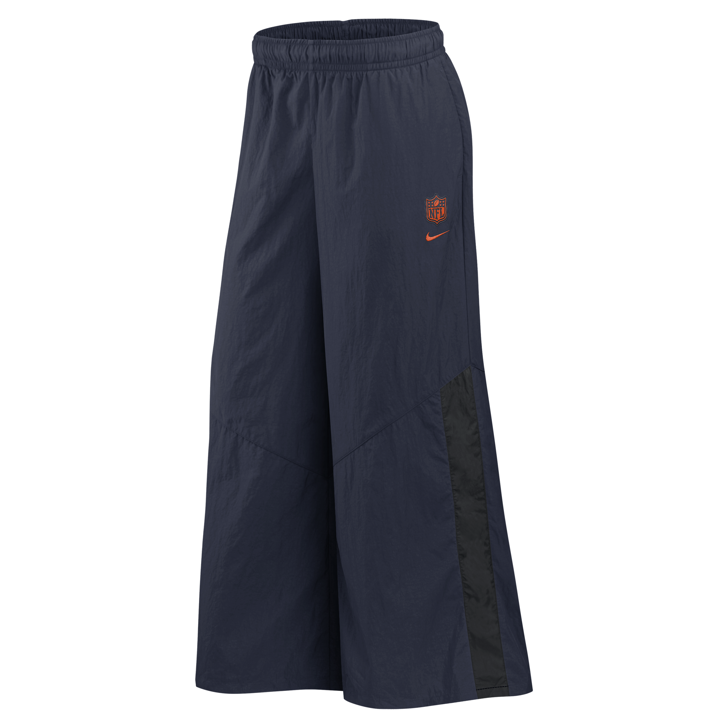 Chicago Bears Rivalries Collection Wide-Leg Nike Women's NFL Mid-Rise Woven Pants in Blue | 06AF0L1Y7Q-0P1