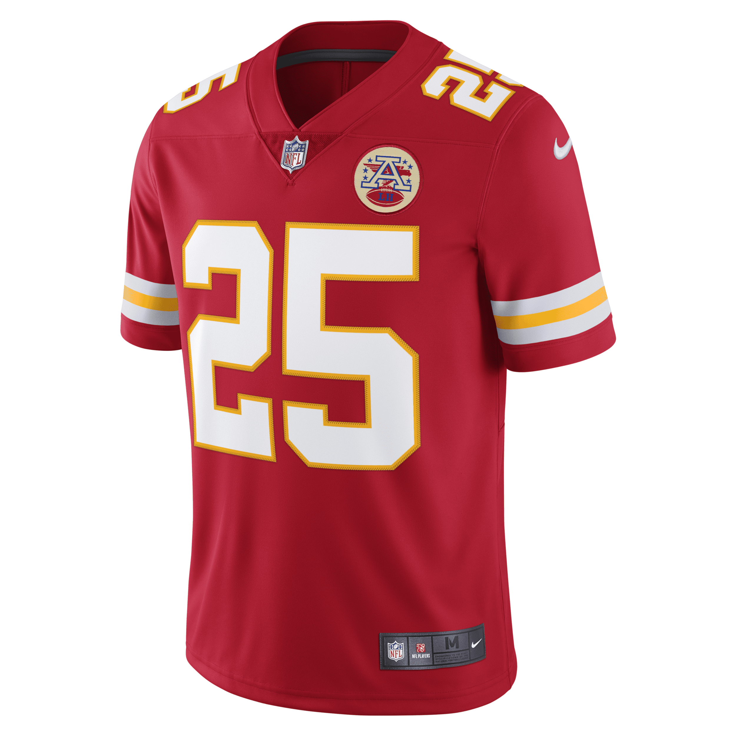 NFL Kansas City Chiefs (Clyde Edwards-Helaire) Men's Game Football Jersey