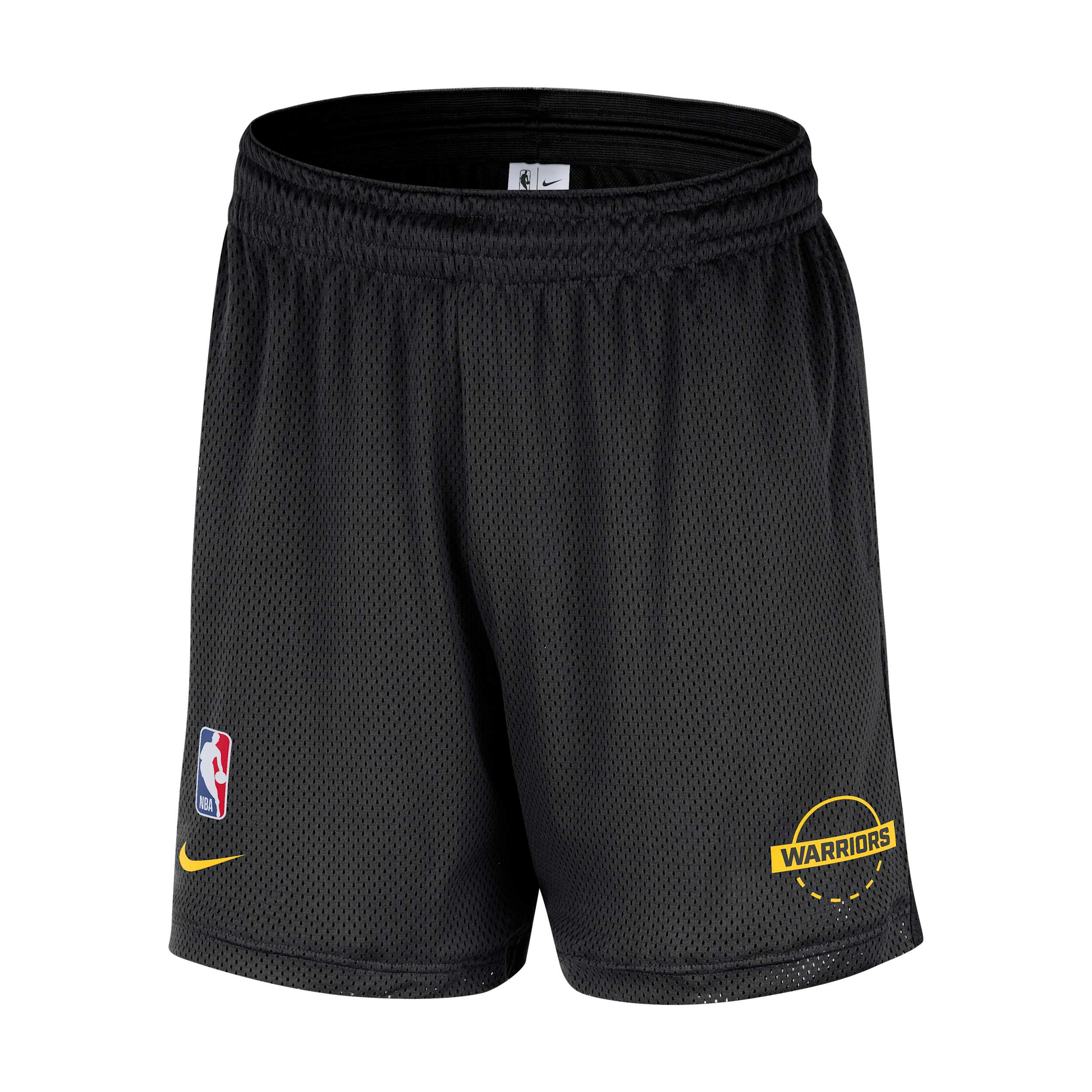 Nike Golden State Warriors  Men's Nba Mesh Shorts In Black