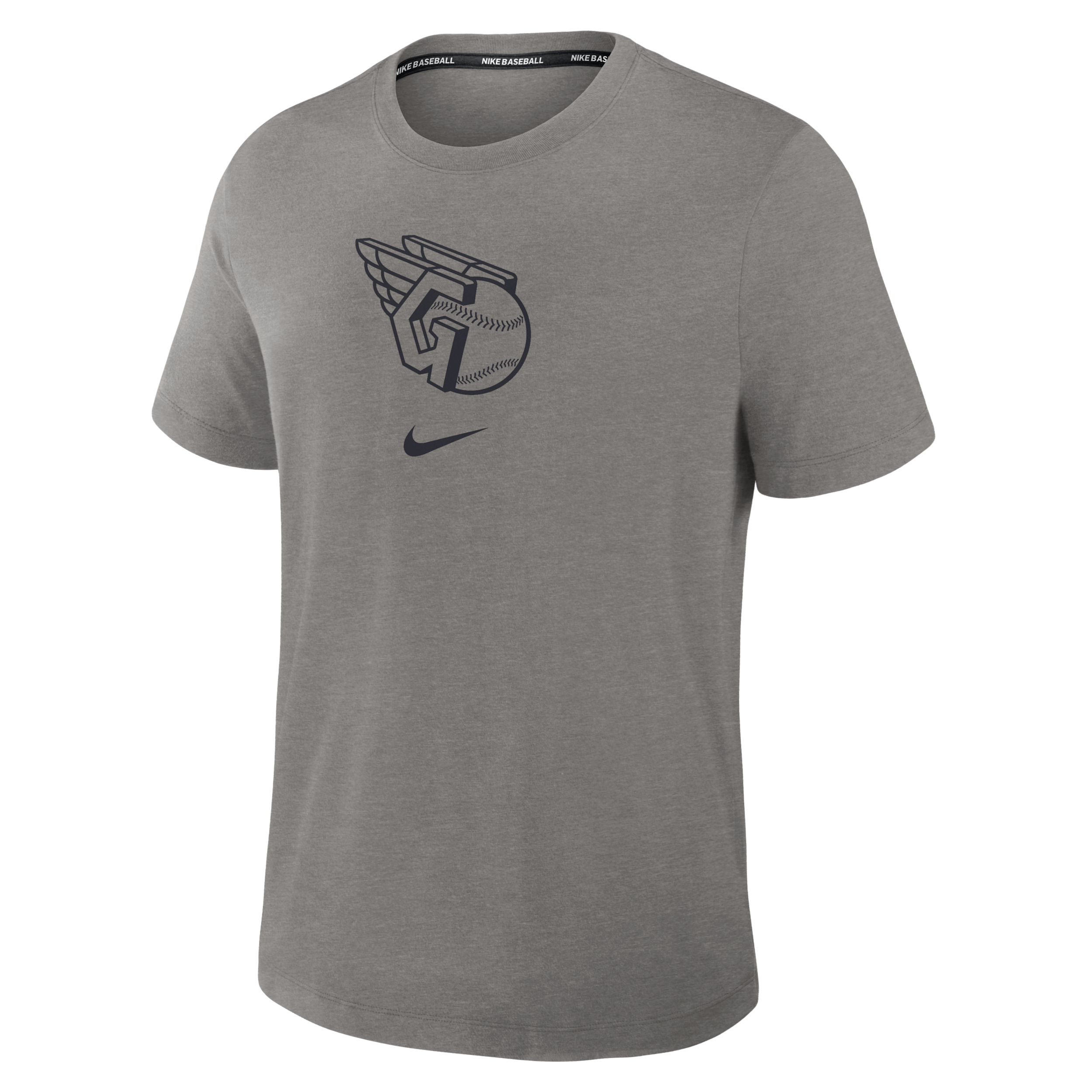 Nike Cleveland Guardians Authentic Collection Early Work  Men's Dri-fit Mlb T-shirt In Gray