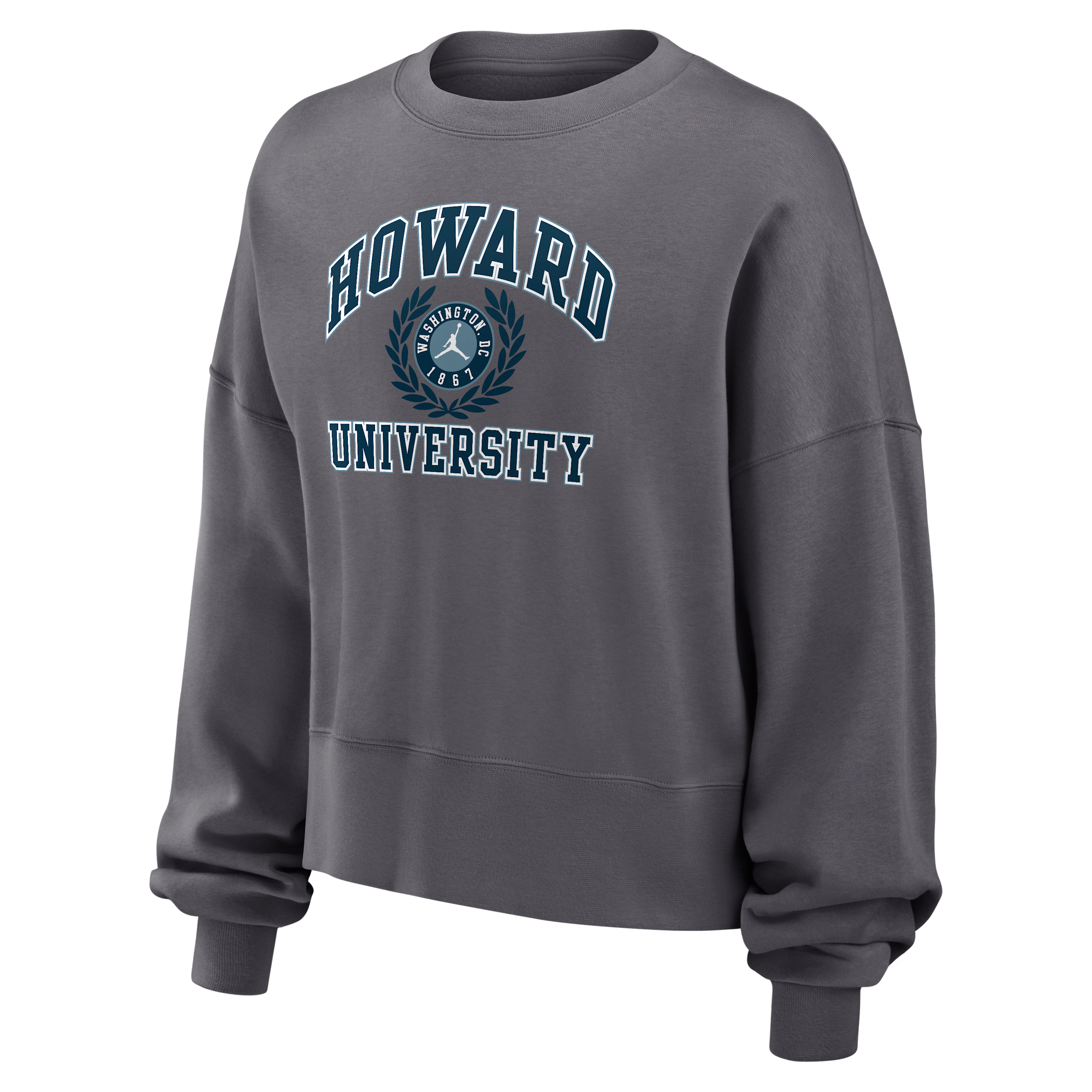 NIKE WOMEN'S HOWARD JORDAN COLLEGE CREW-NECK SWEATSHIRT 1015778763