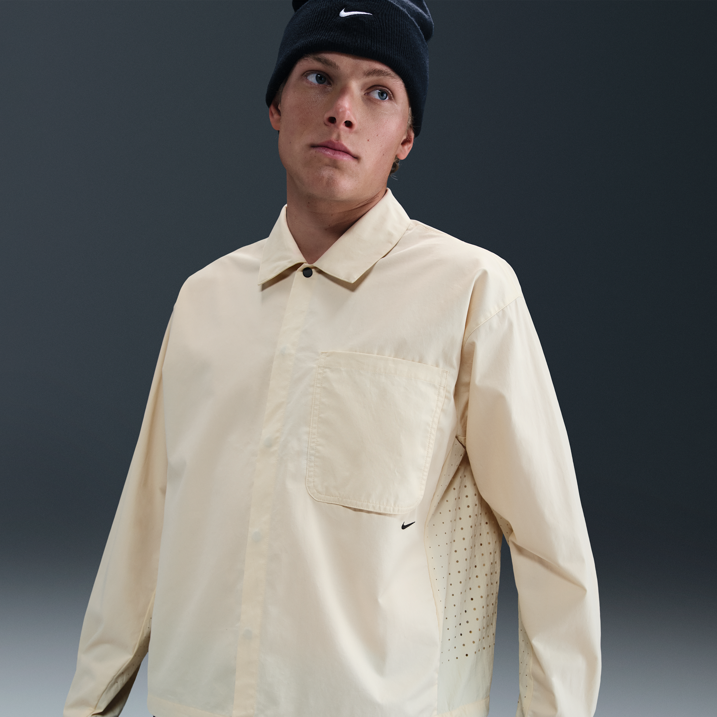Nike Men's  Sportswear Tech Button-down Top