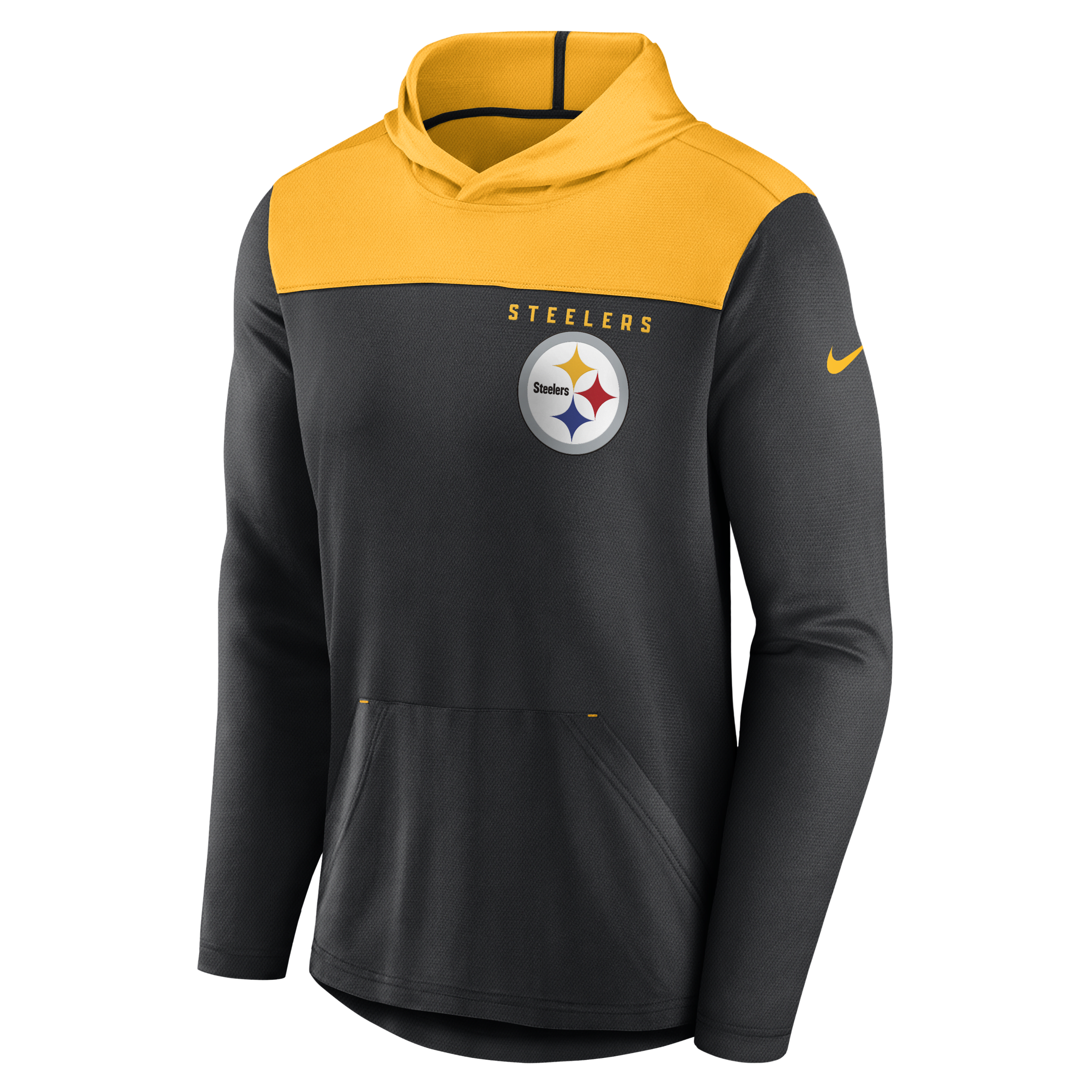 Pittsburgh Steelers - Mens zip up lightweight hoodie sweatshirt