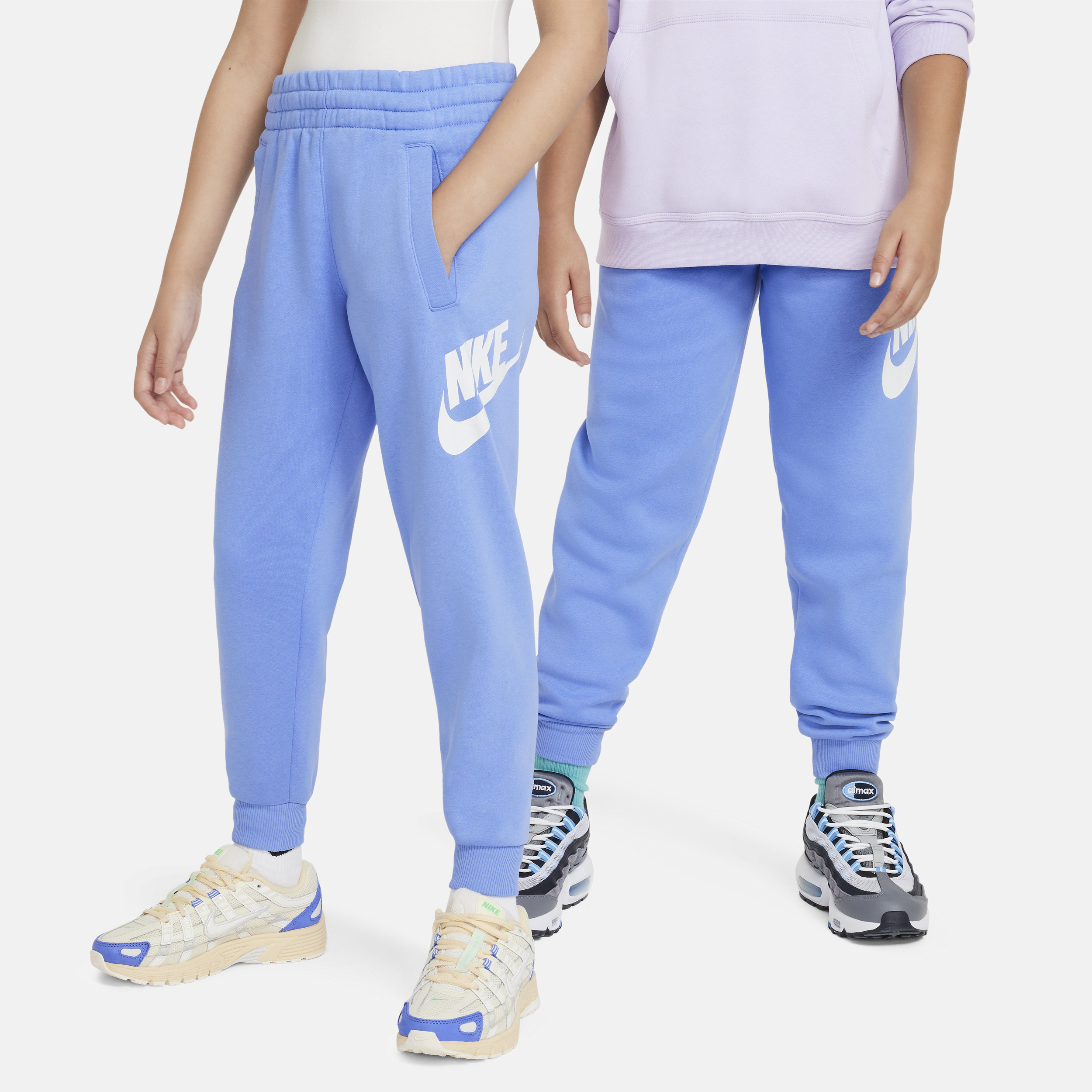 Nike Club Fleece Big Kids' Jogger Pants In Blue
