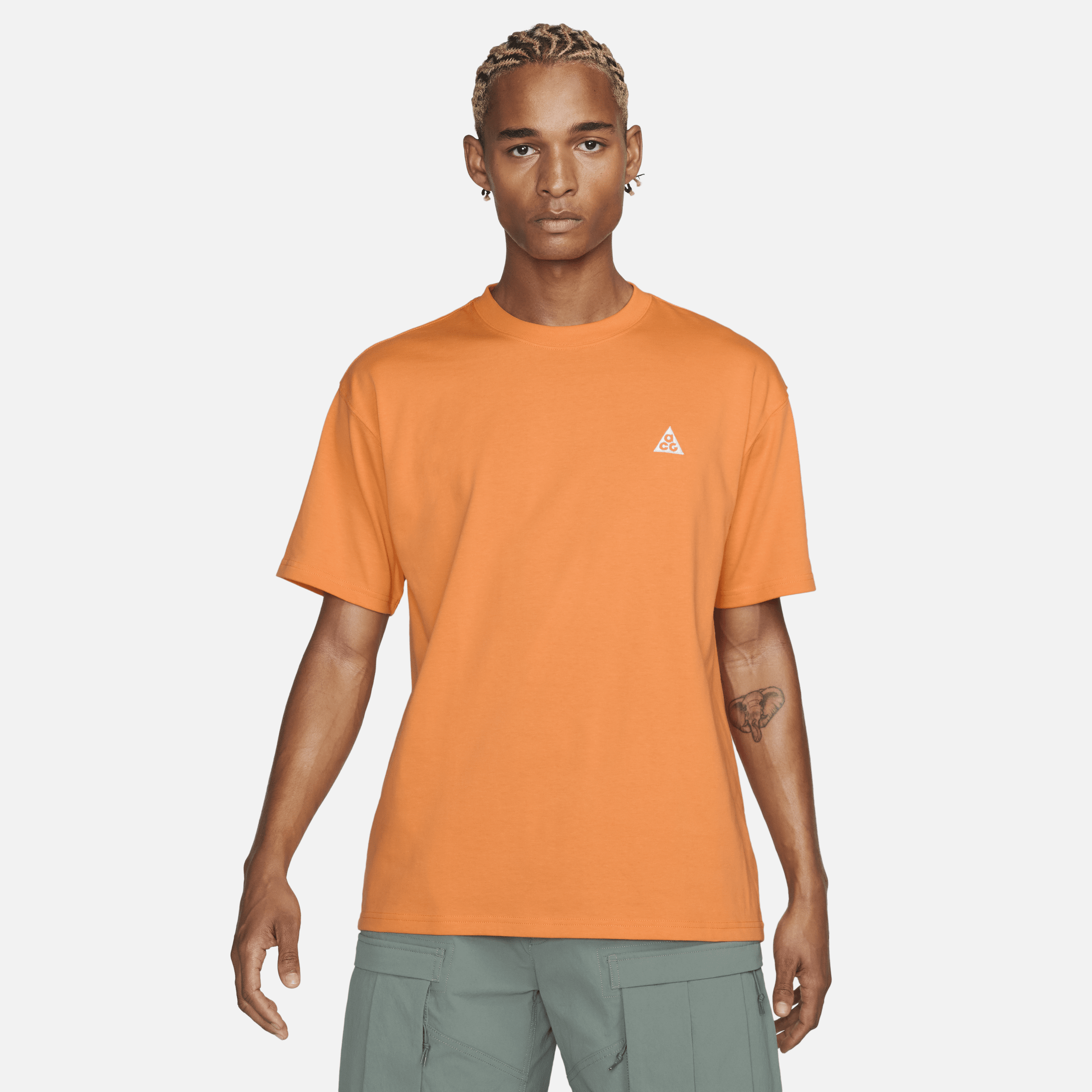 Nike Men's  Acg T-shirt In Orange