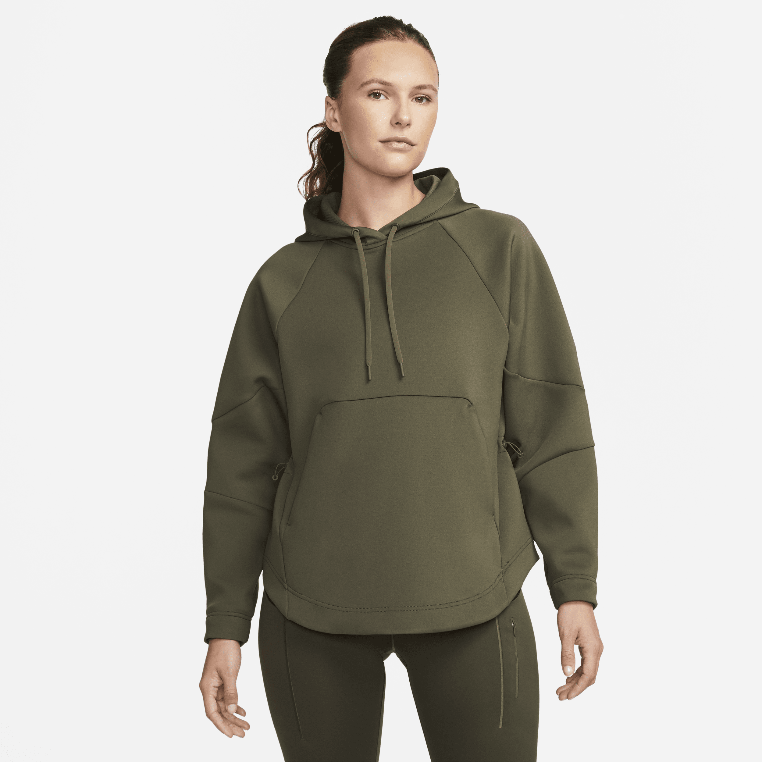 Nike Women's Dri-fit Prima Pullover Training Hoodie In Green