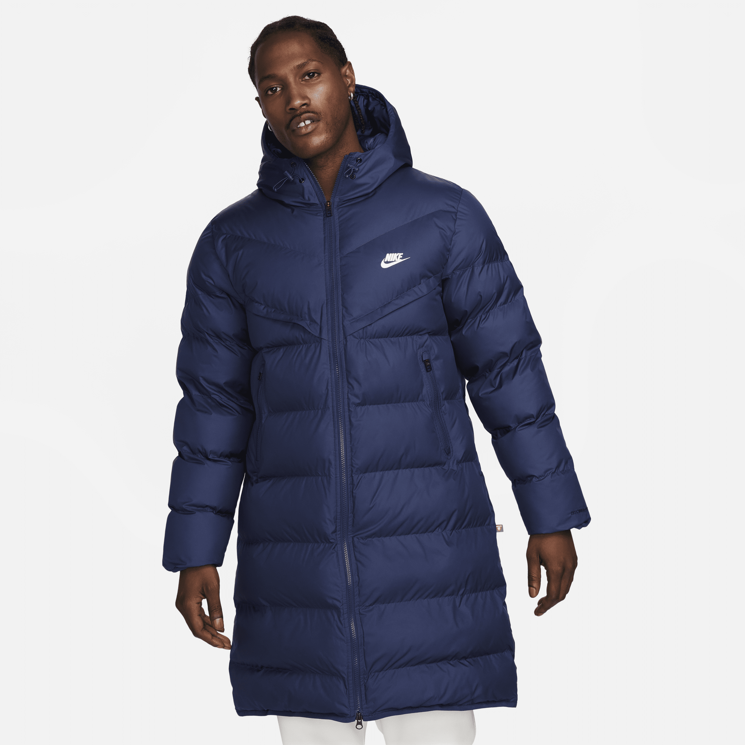 Nike Men's Windrunner Primaloftâ® Storm-fit Hooded Parka Jacket In Blue