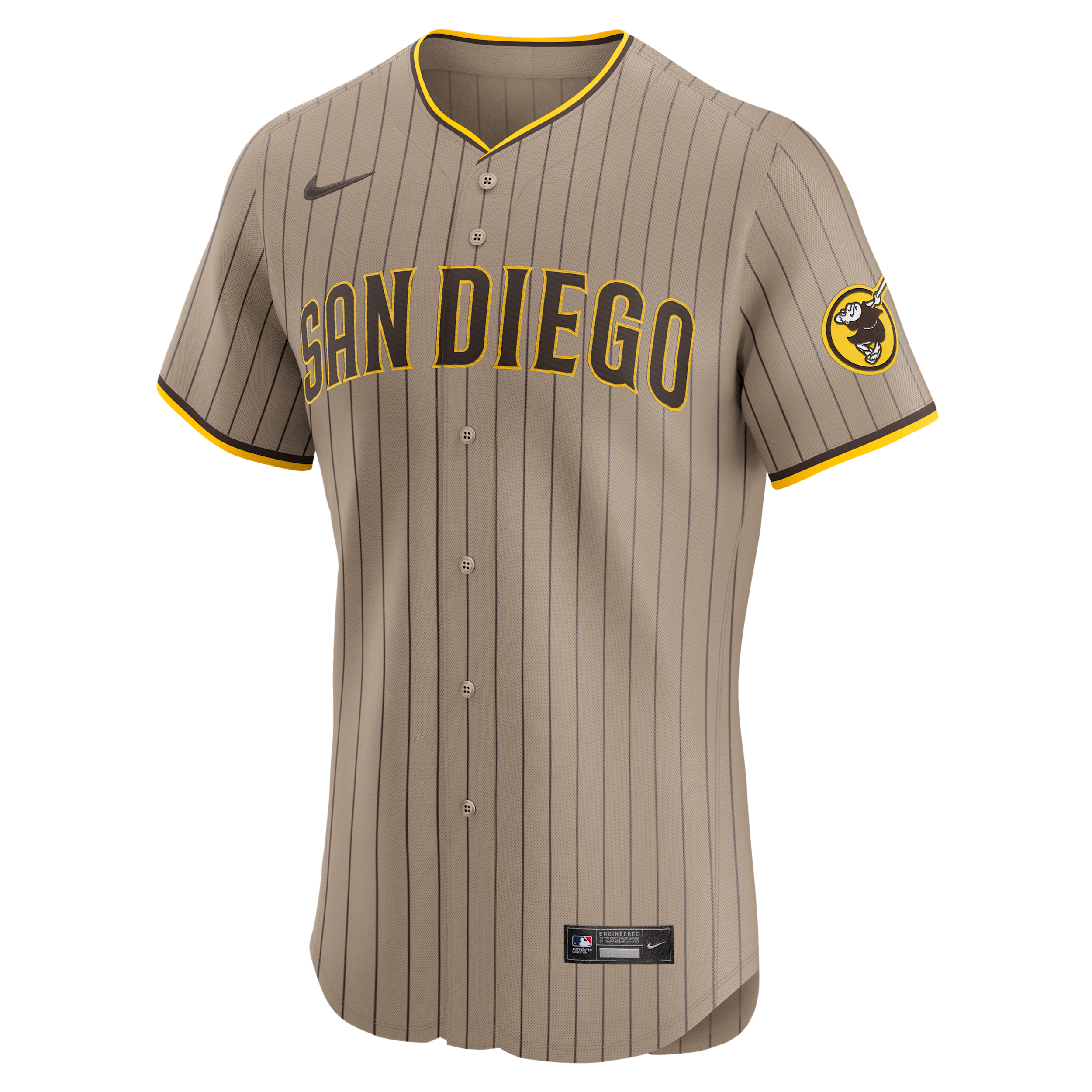 Fernando Tatis Jr. San Diego Padres Nike Men's Dri-FIT ADV MLB Elite Jersey in Brown | 9B10PYA1PY9-FH0