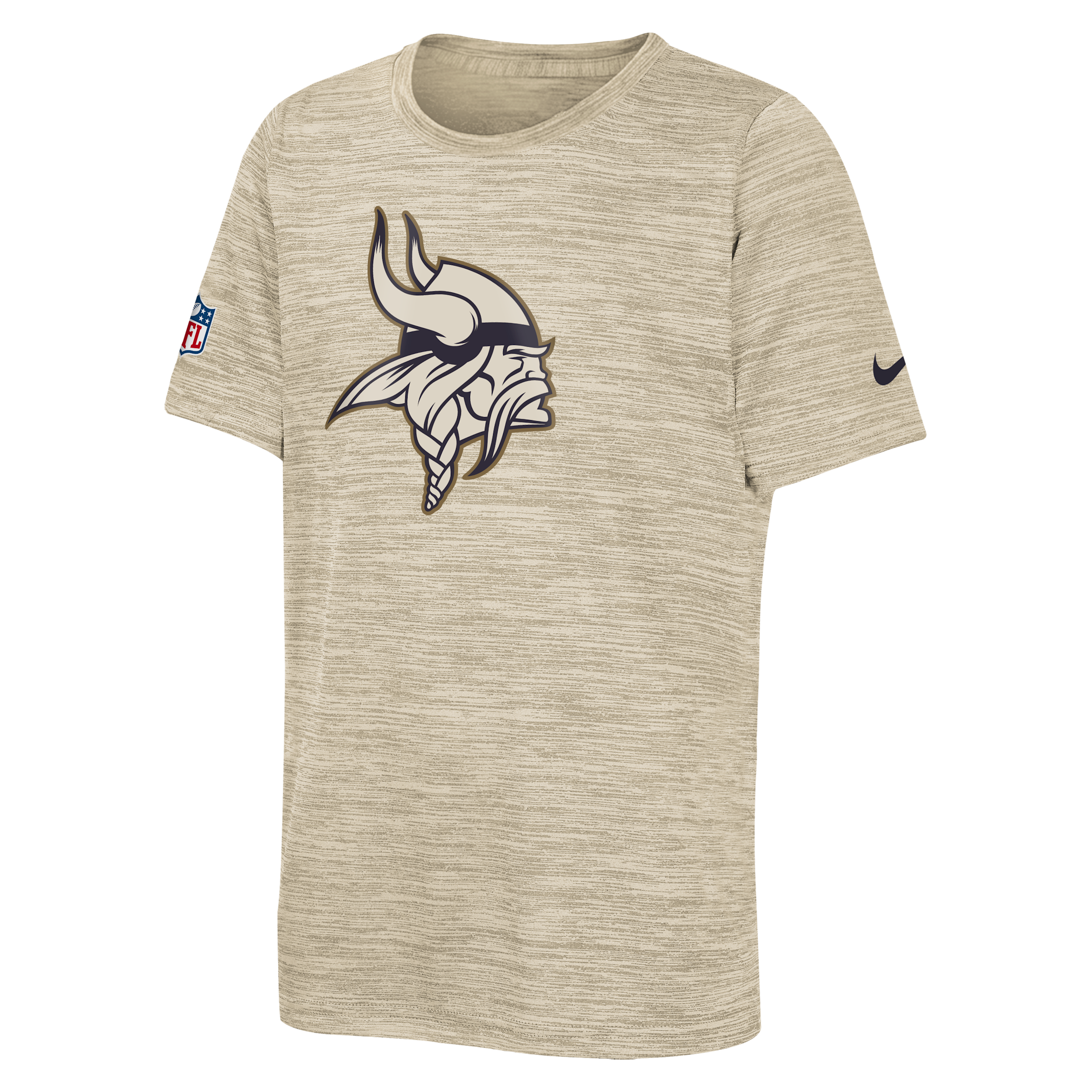 Minnesota Vikings Rivalries Collection Sideline Velocity Big Kids' Nike Dri-FIT NFL T-Shirt in Purple | Z1B7NFSQVIK-000