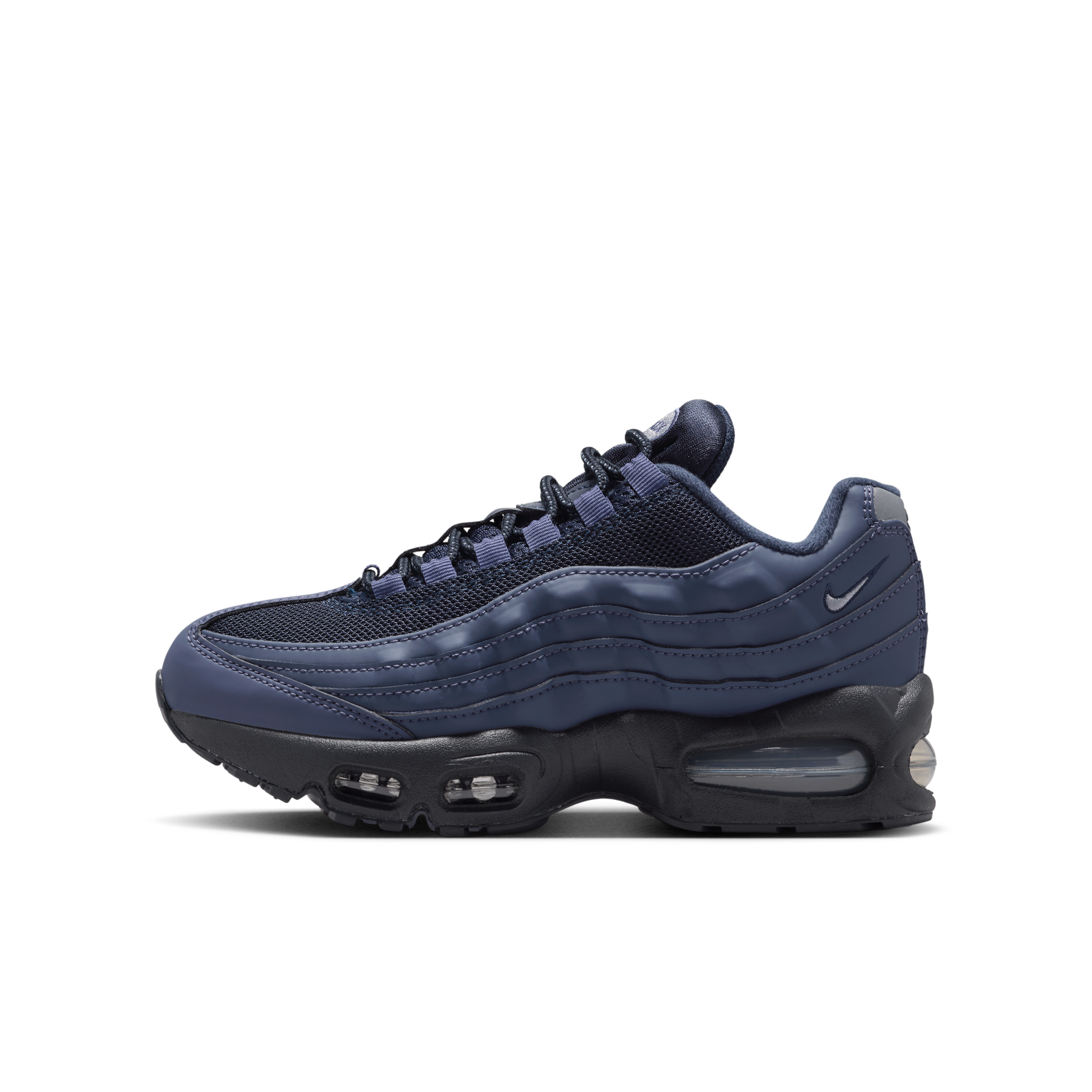 Nike Air Max 95 Big Bubble Big Kids' Shoes in Purple | II4130-500
