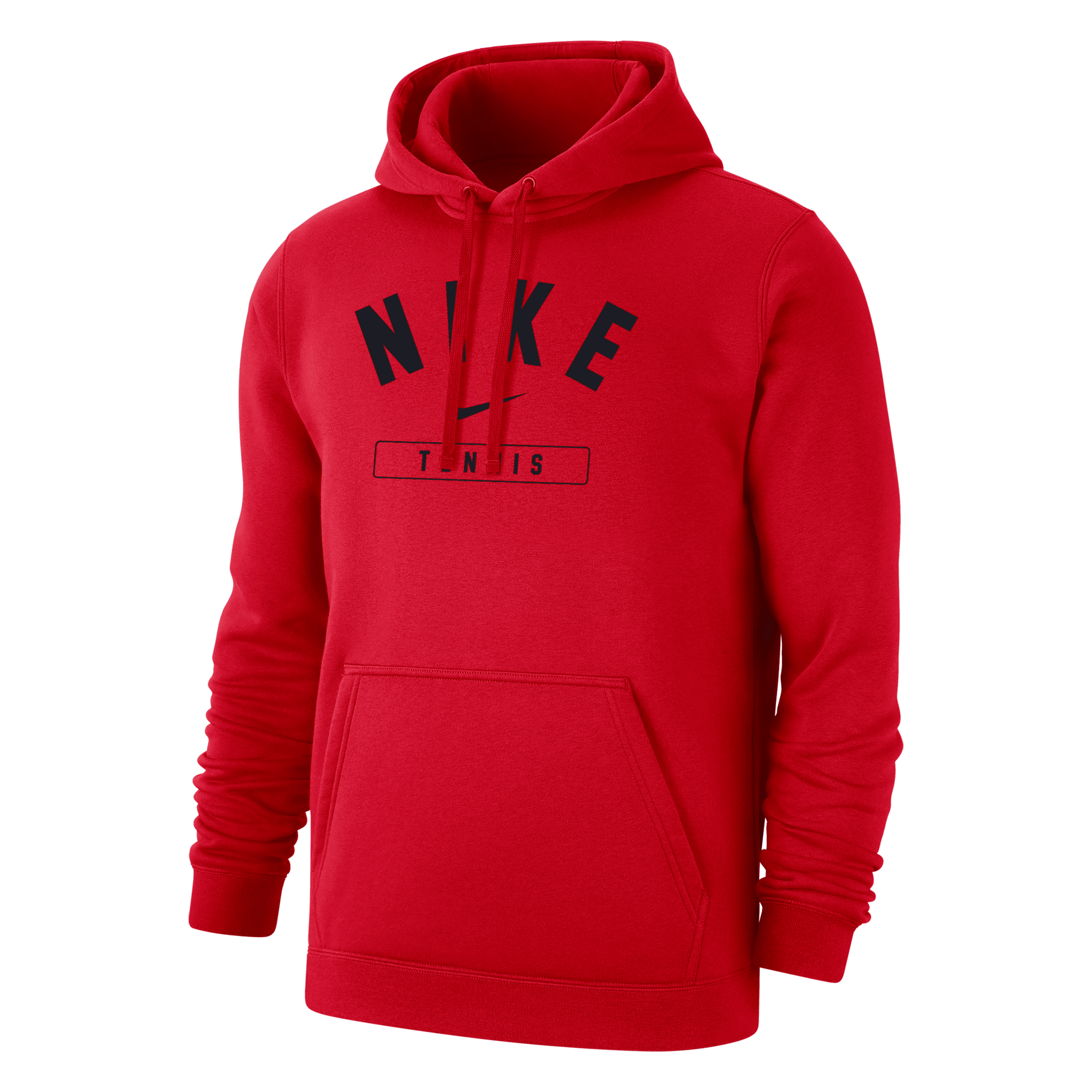 Nike Men's Tennis Pullover Hoodie In Red
