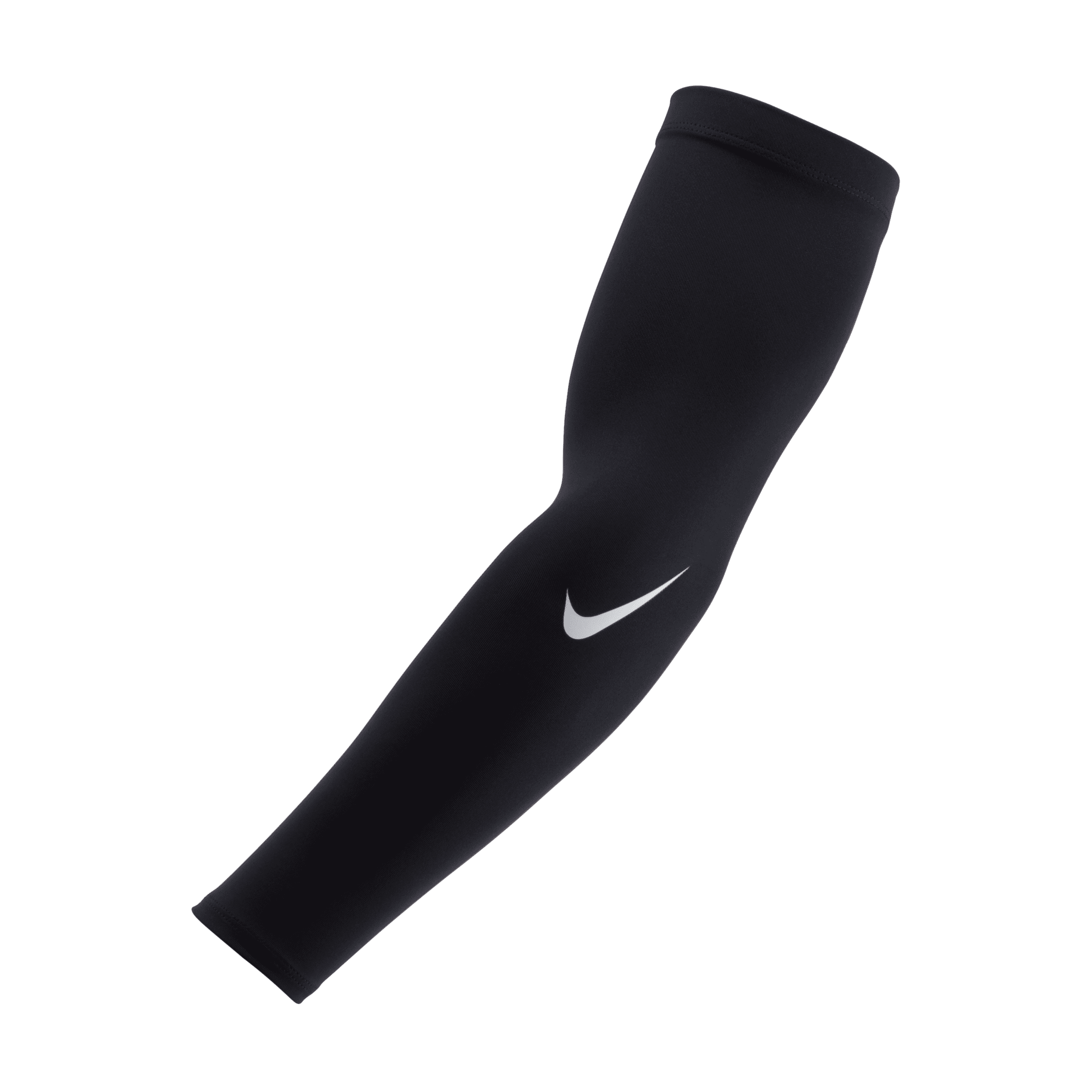 Nike Pro Adult Dri-FIT 4.0 Arm Sleeves, Men's, Small/Medium, Black/White