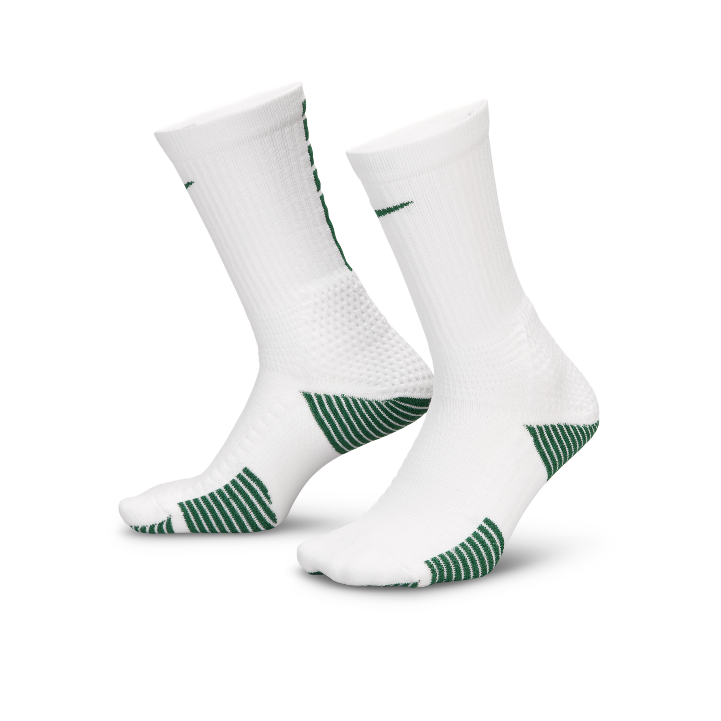 Nike Unisex Elite 2.0 Cushioned Crew Socks (1 Pair) In White