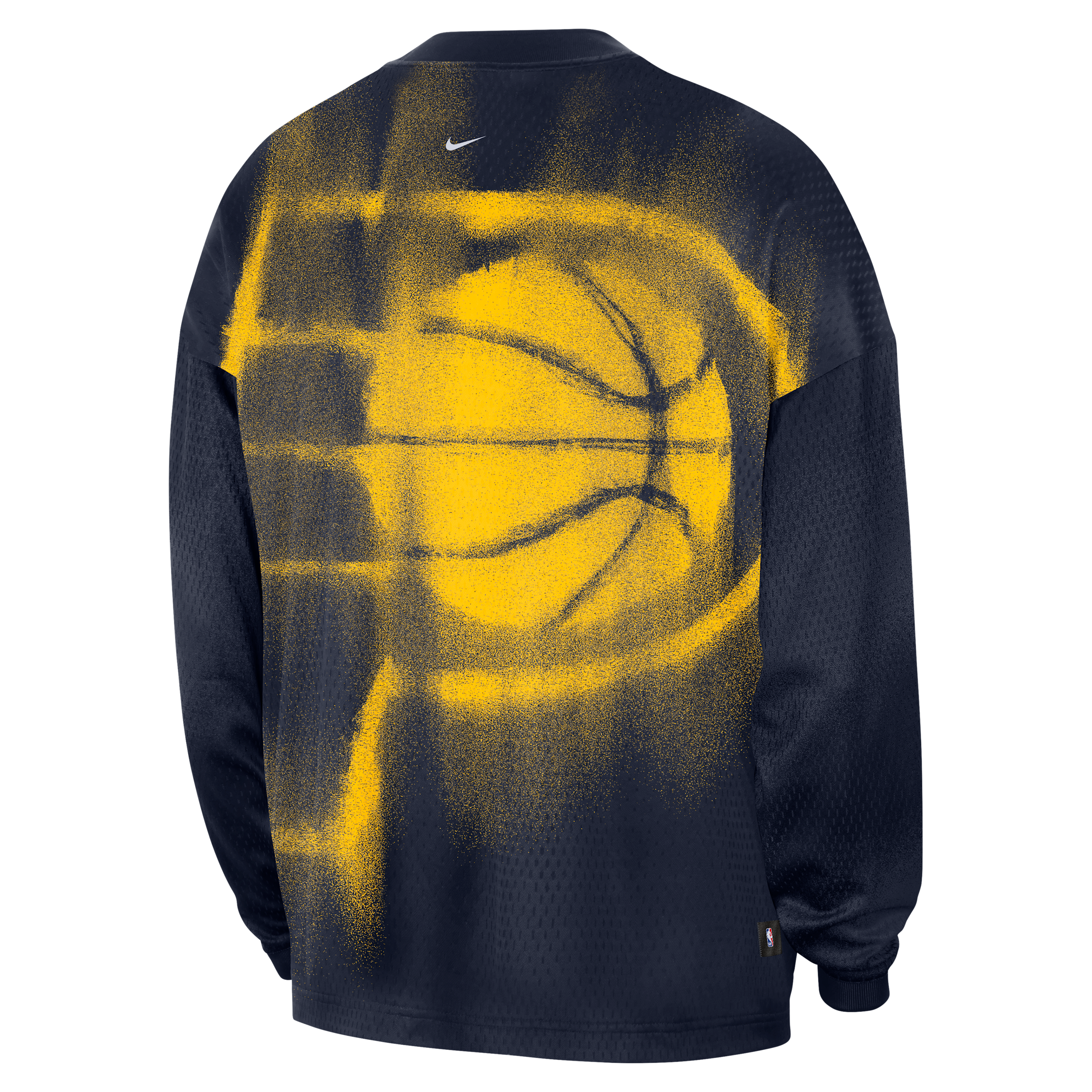 Men's Nike Navy Indiana Pacers 2026/27 Standard Issue Pre-Game Performance Long Sleeve T-Shirt