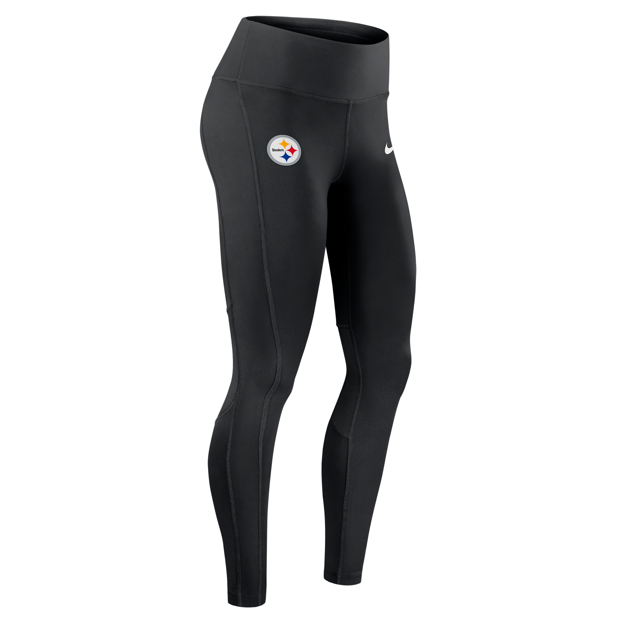 Nike Black Detroit Lions Primetime Epic Fast Performance Leggings In Black