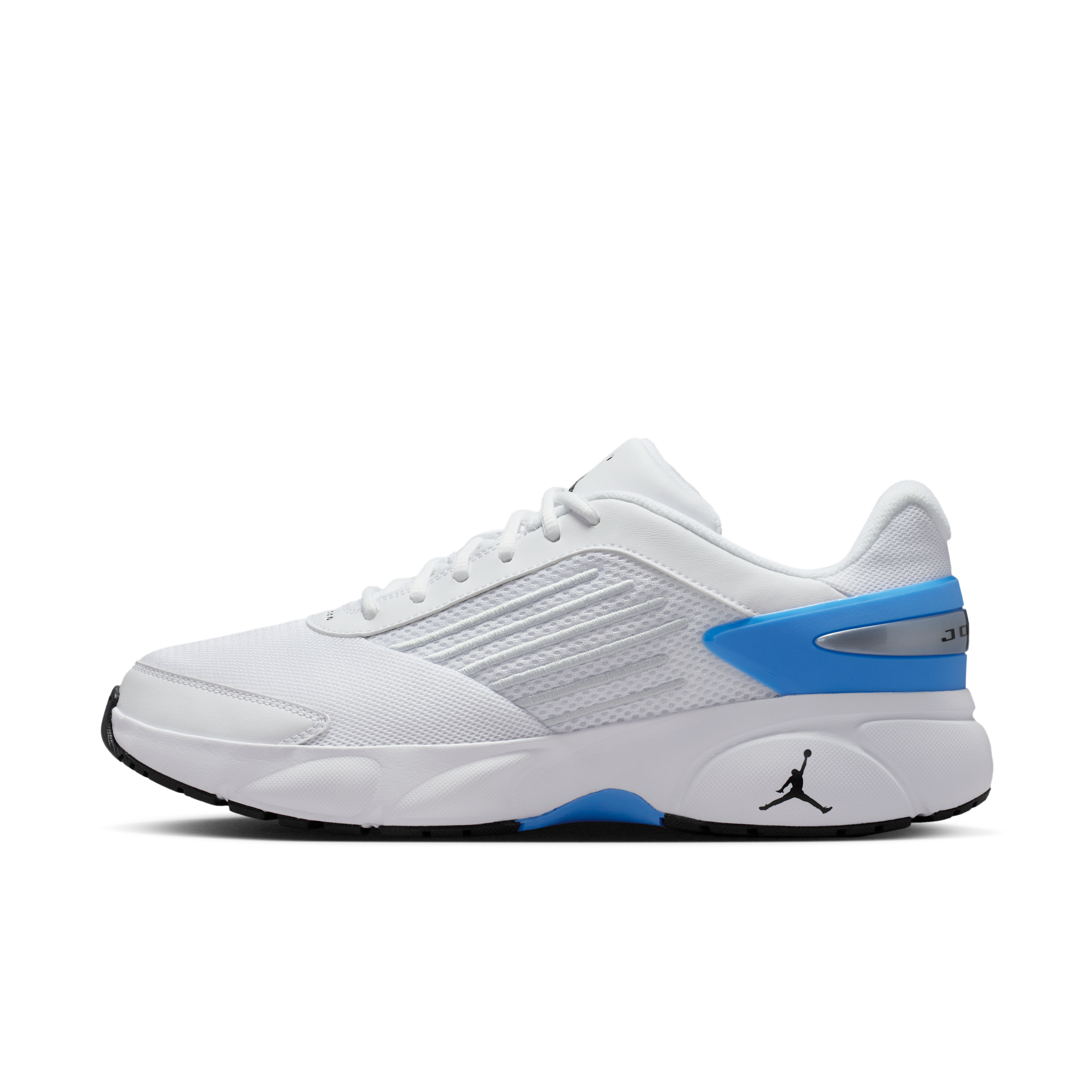 Jordan Men's Trunner Flow Sneakers (White/Blue) - Size 9.0 M
