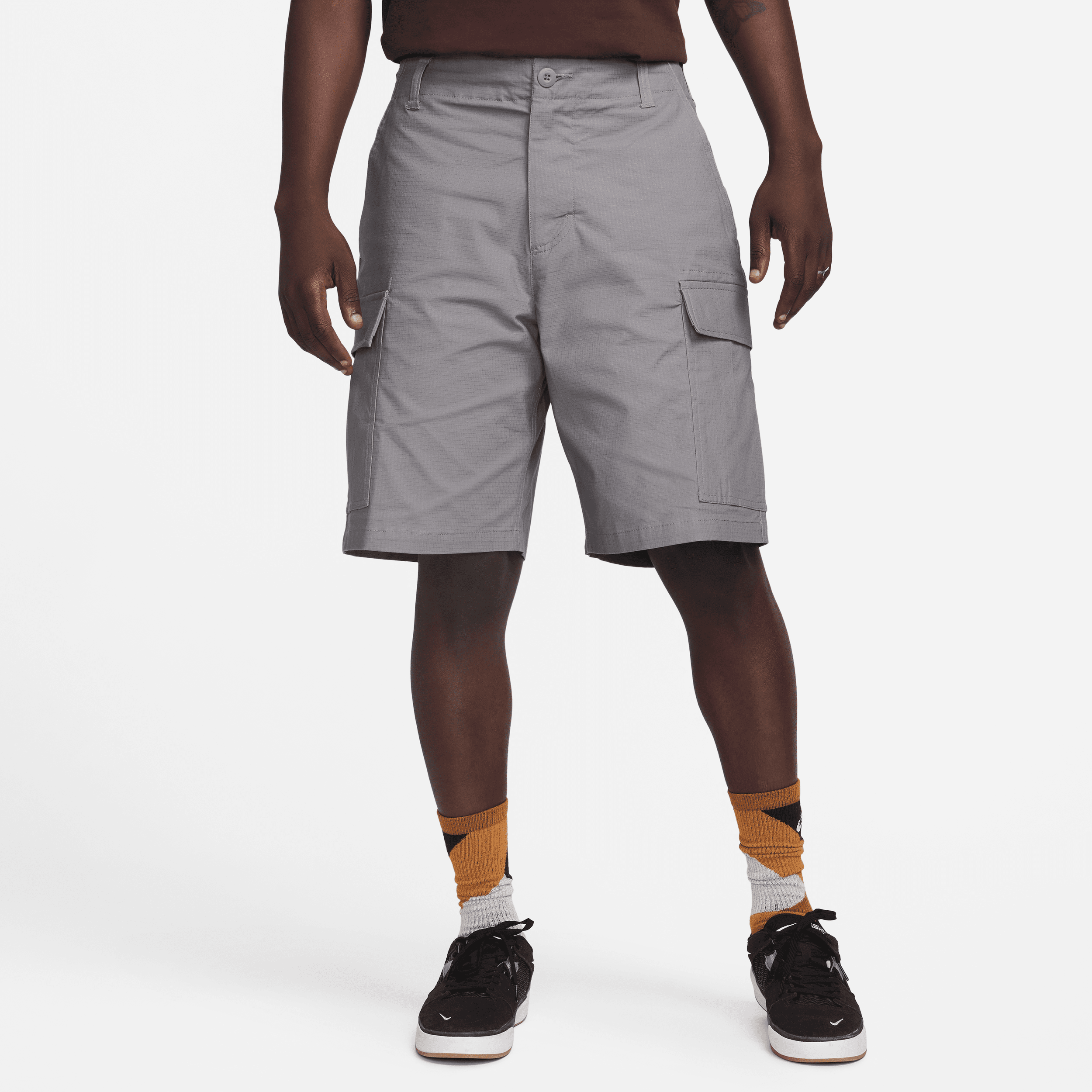 Nike Men's  Sb Kearny Cargo Skate Shorts In Grey
