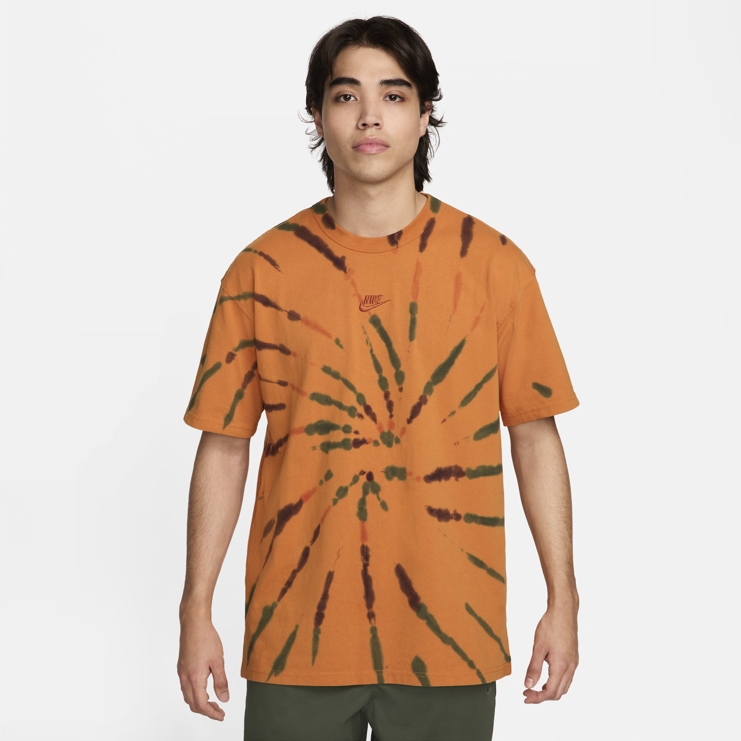 Shop Nike Men's  Sportswear Premium Essentials Max90 T-shirt In Orange