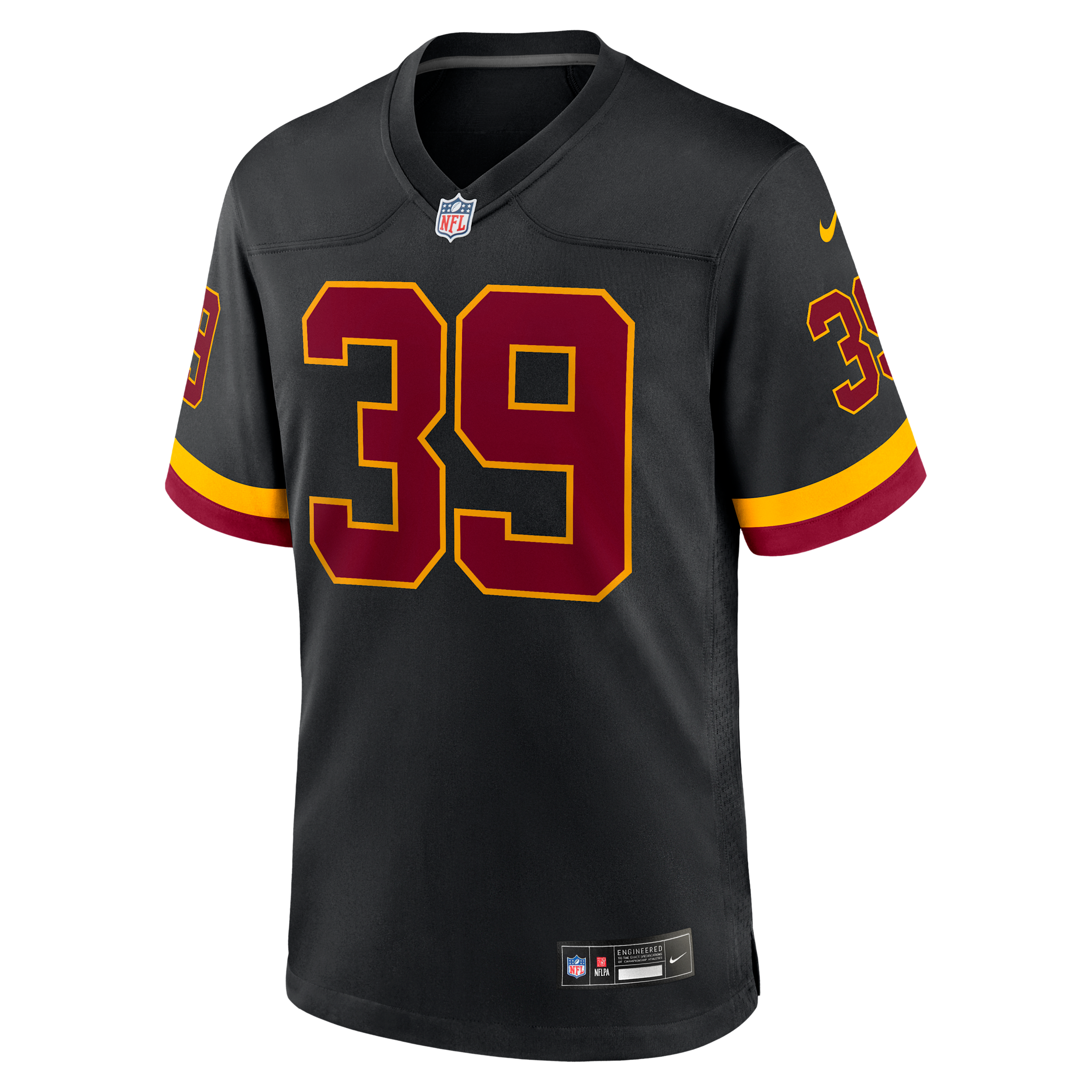 Jeremy Reaves Washington Commanders Nike Men's NFL Game Jersey in Black | 67NM0IXQ9EF-CKU