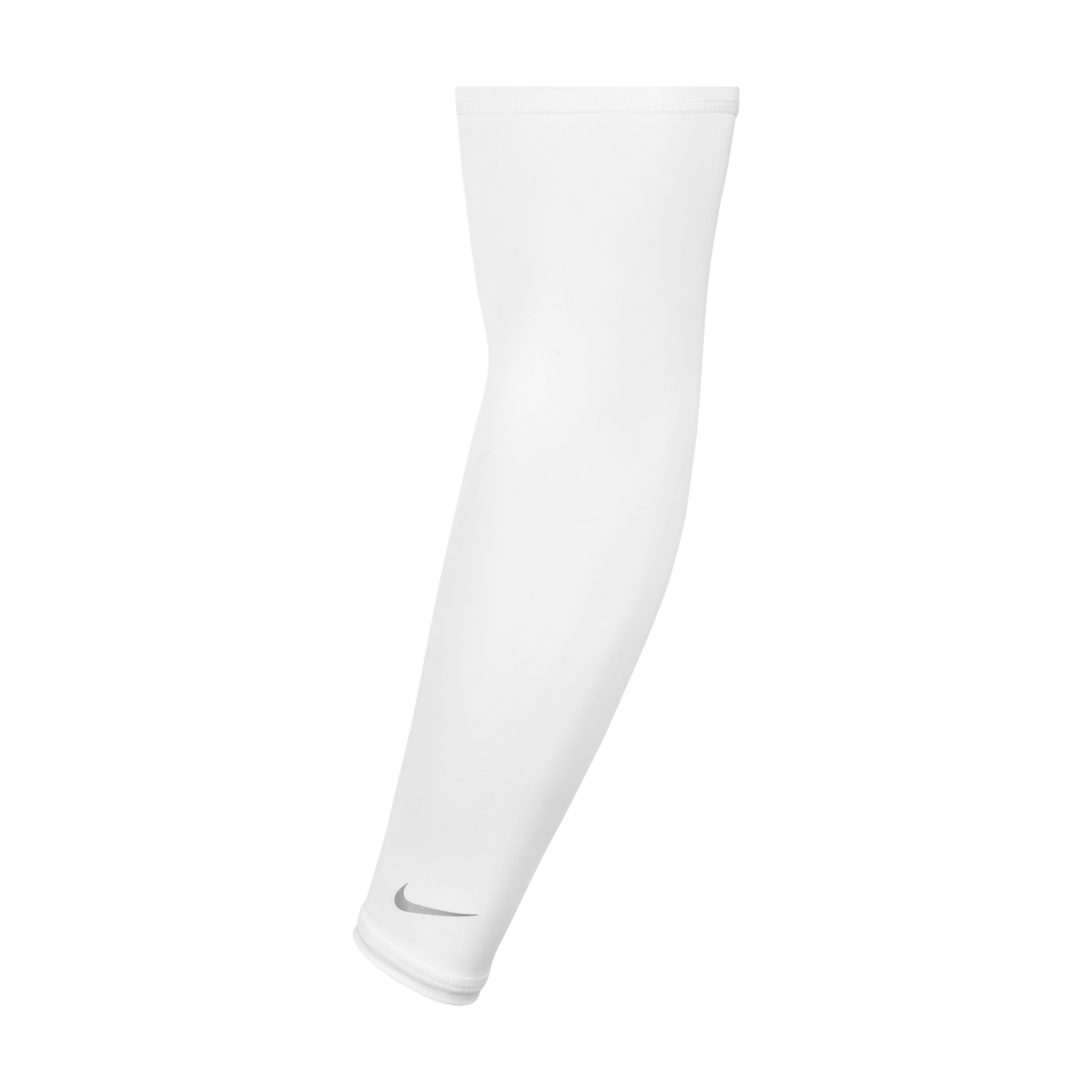 Nike Lightweight Running Arm Sleeve 2.0, Men's, Small/Medium, White/Silver