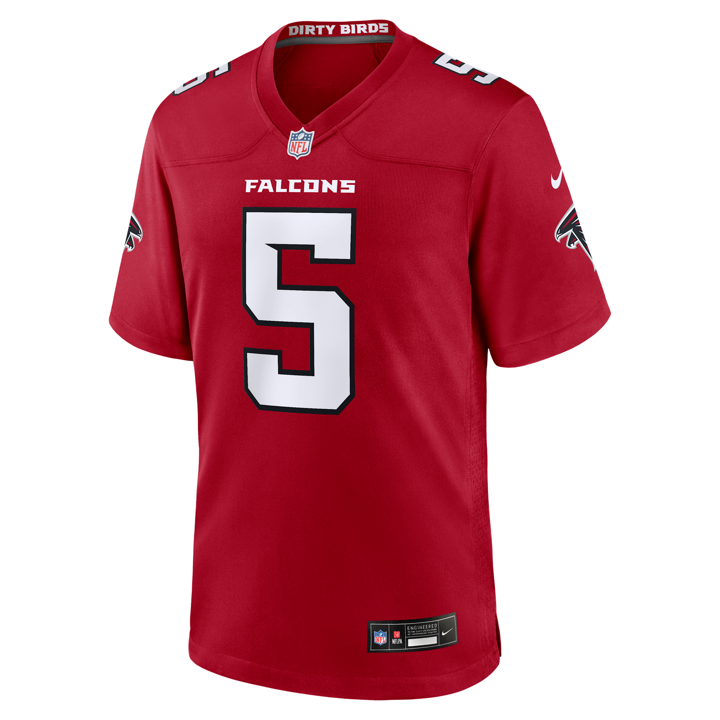 Drake London Atlanta Falcons Nike Men's NFL Game Jersey in Red | 67NM0IXP96F-7Z0