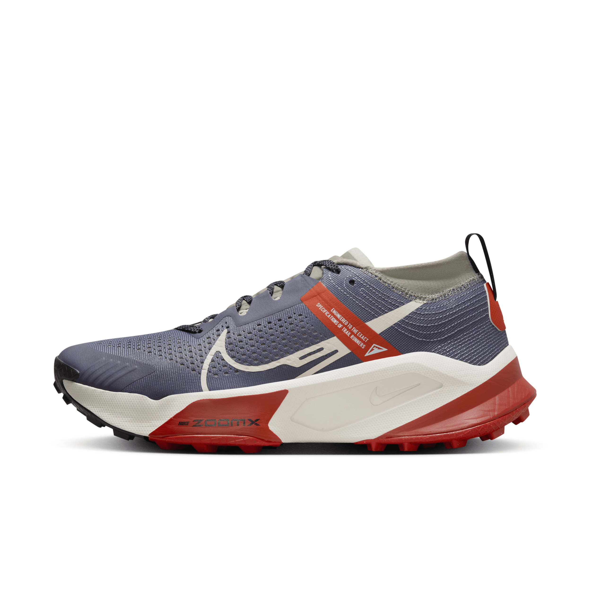 Nike Men's Zegama Trail Running Shoes In Grey