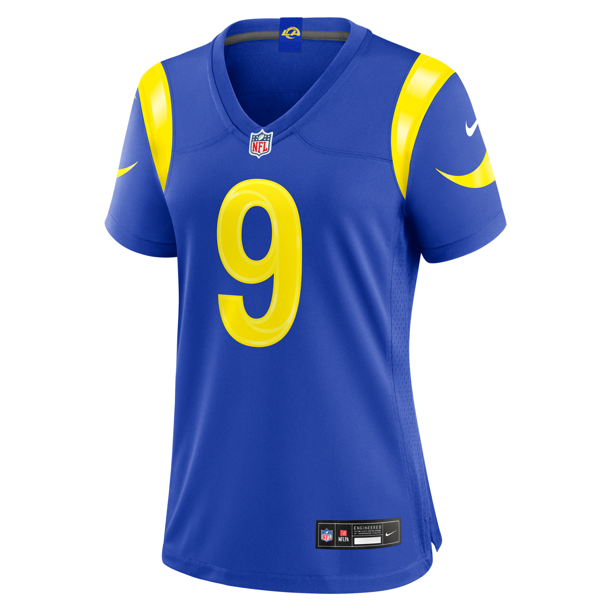 Matthew Stafford Los Angeles Rams Nike Women's NFL Game Jersey in Blue | 67NW0IUS9XF-90S