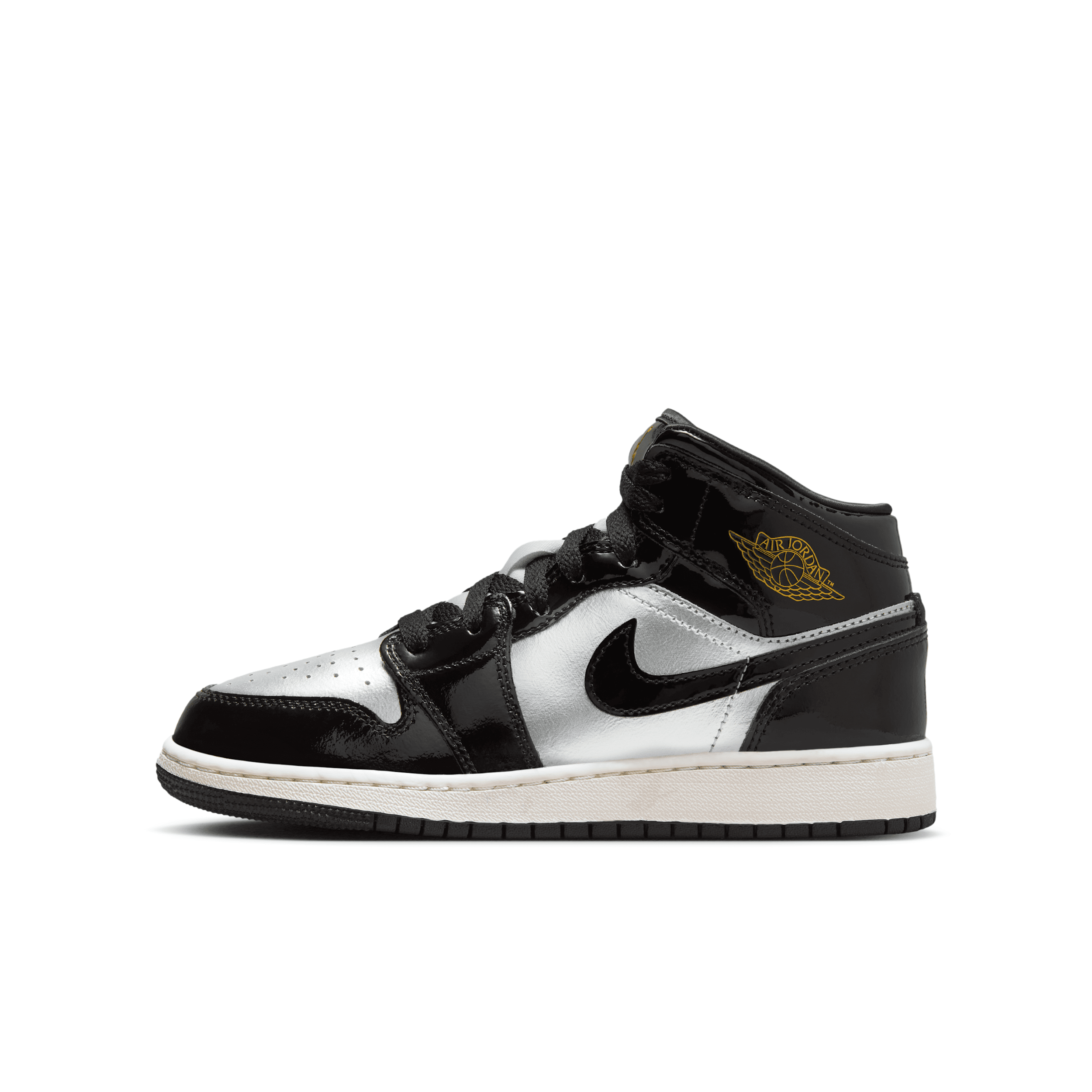 Air Jordan 1 Mid SE Big Kids' Shoes in Black | FZ3938-001