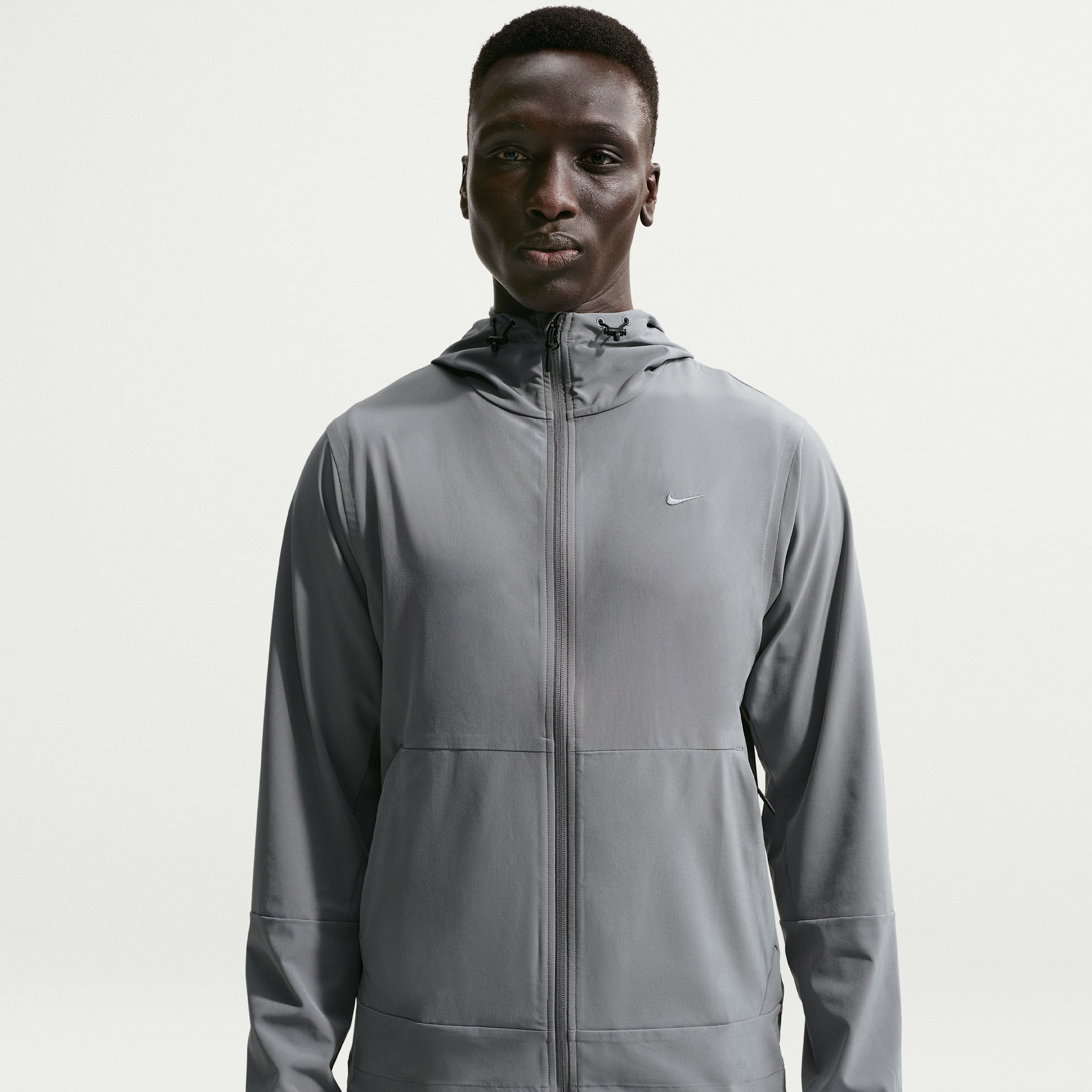 Nike Men's Unlimited Repel Hooded Versatile Jacket in Grey | FB7551-084