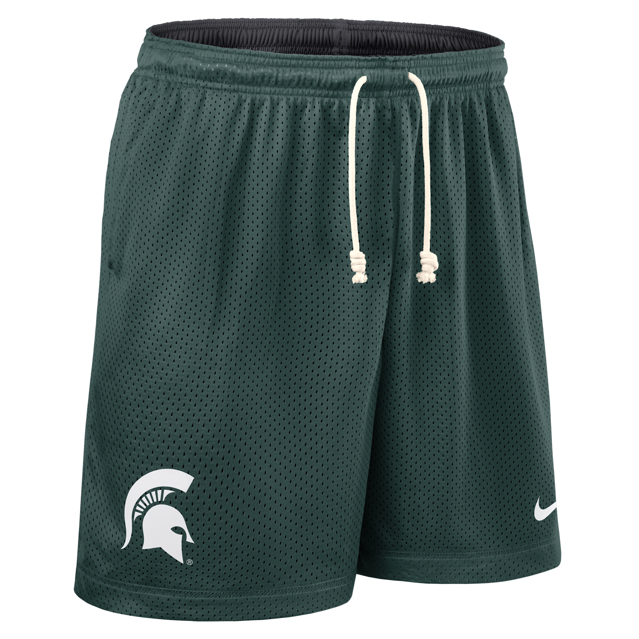 Nike Michigan State Sideline Reversible Menâs  Men's Dri-fit College Shorts In Green
