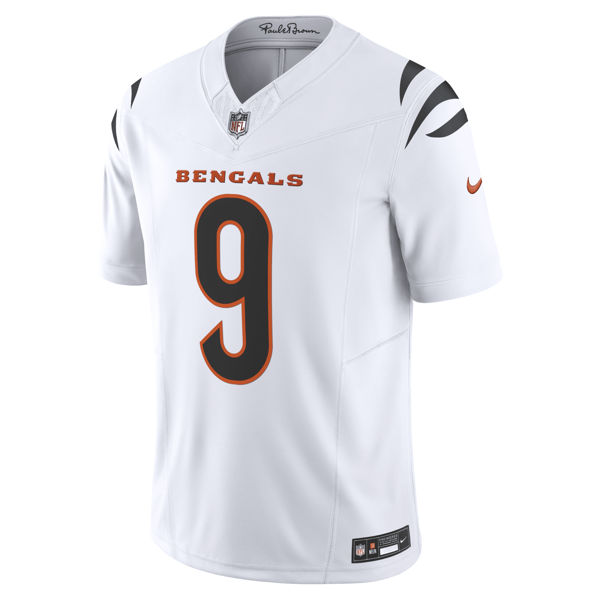 NIKE JOE BURROW CINCINNATI BENGALS MEN'S DRI-FIT NFL LIMITED FOOTBALL JERSEY 1015611114