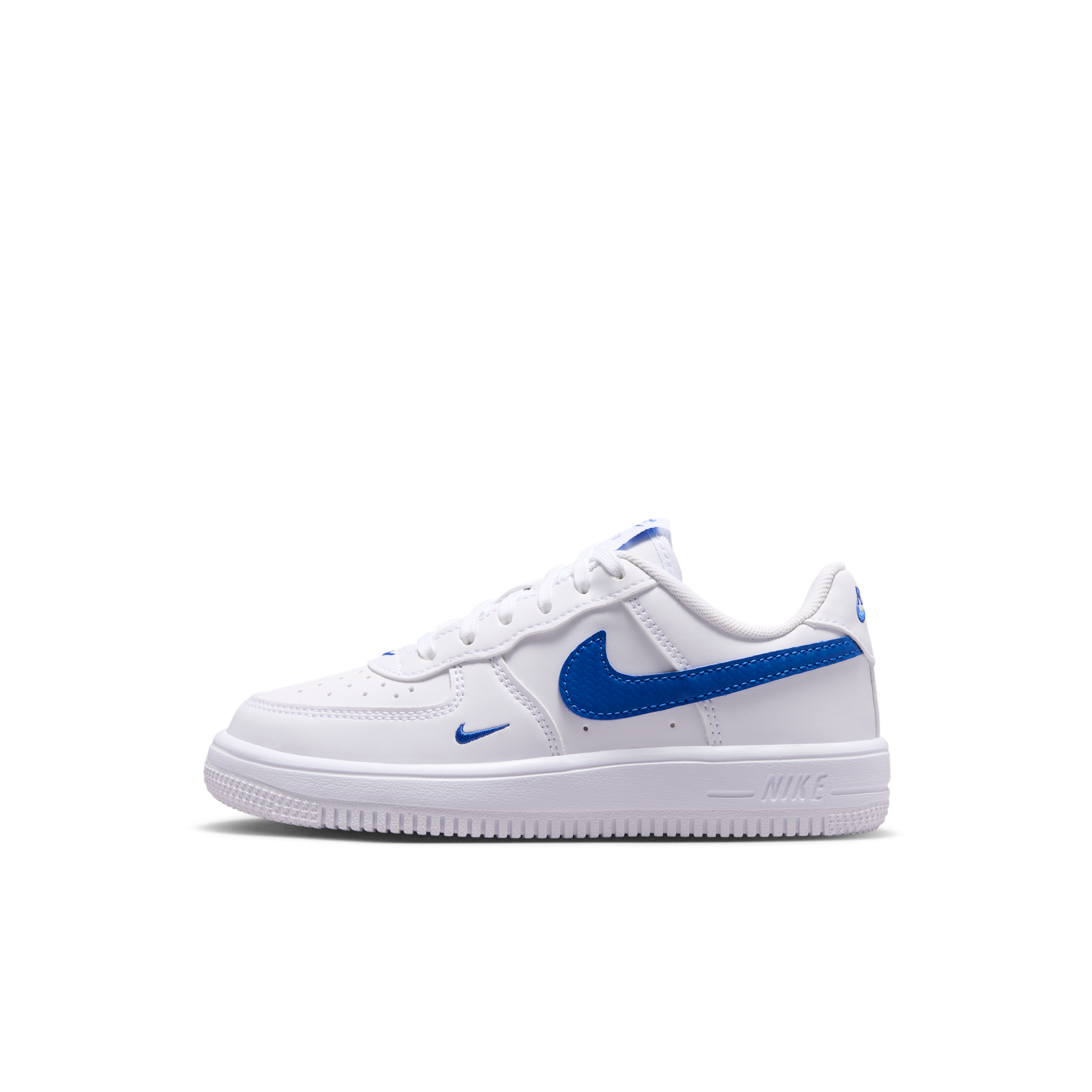 Nike Force 1 Tech Essential Little Kids' Shoes in White | IO1677-100