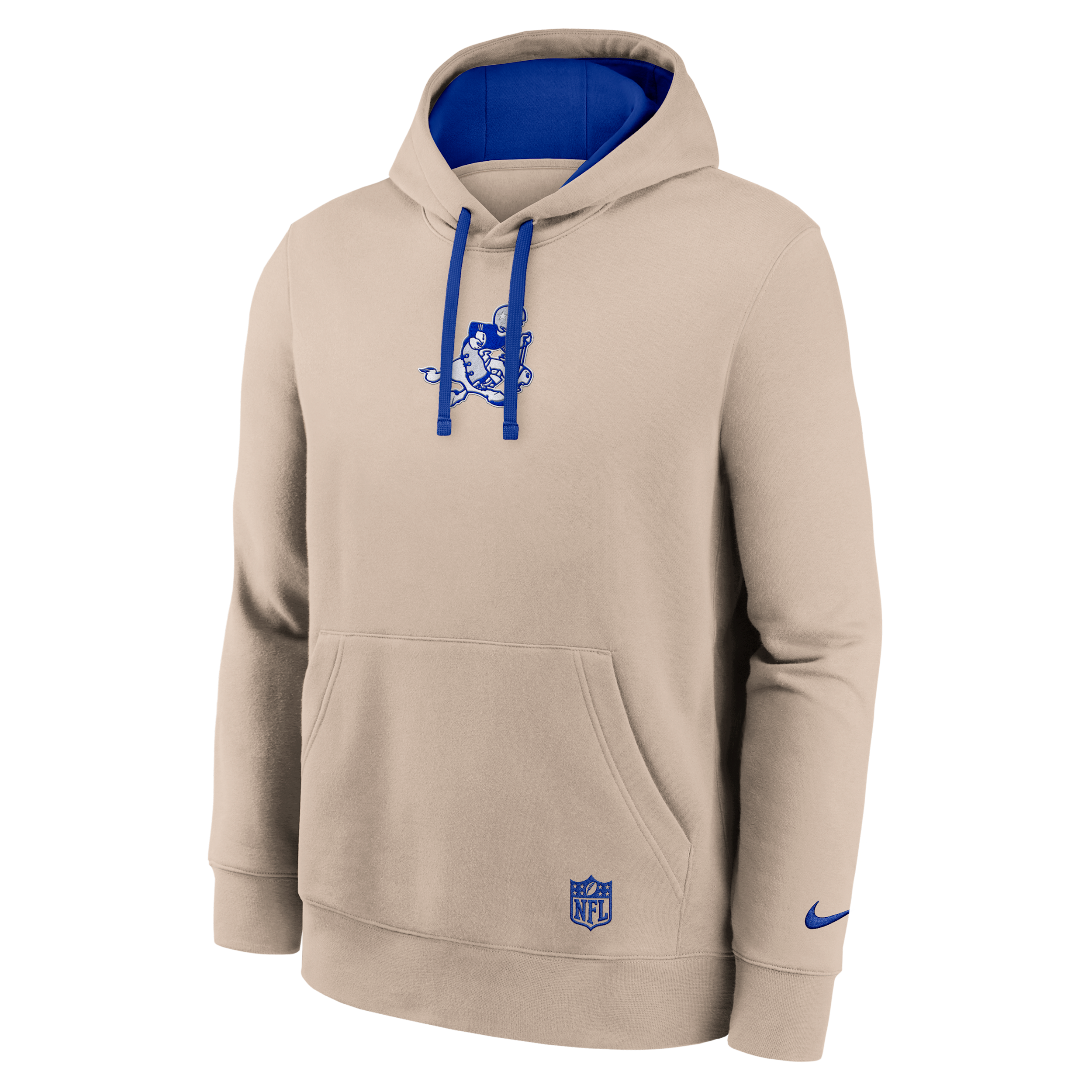 Dallas Cowboys Rewind Club Nike Men's NFL Pullover Hoodie in Brown | 2KDK0IKZV6Z-VPM