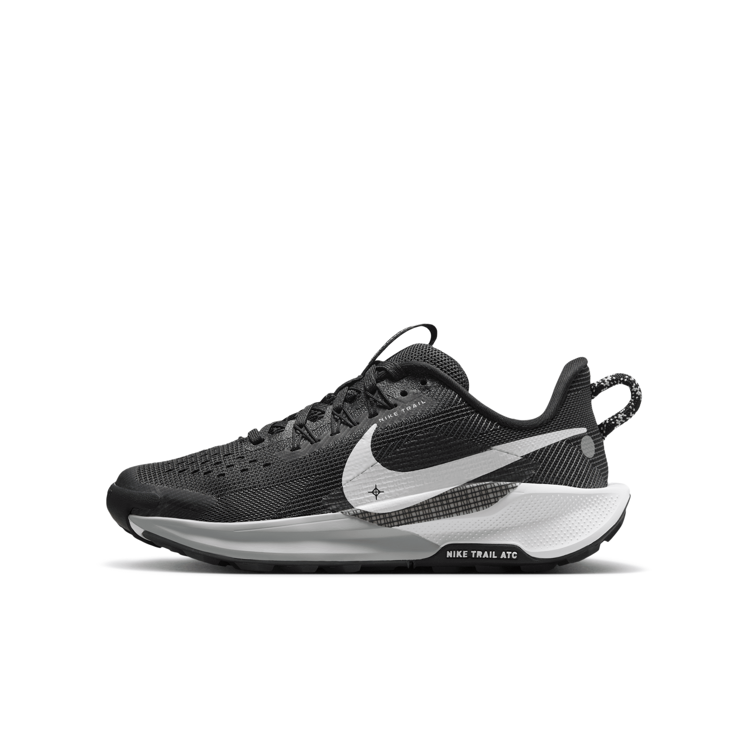 Nike Pegasus Trail 5 Big Kids' Trail Running Shoes In Black
