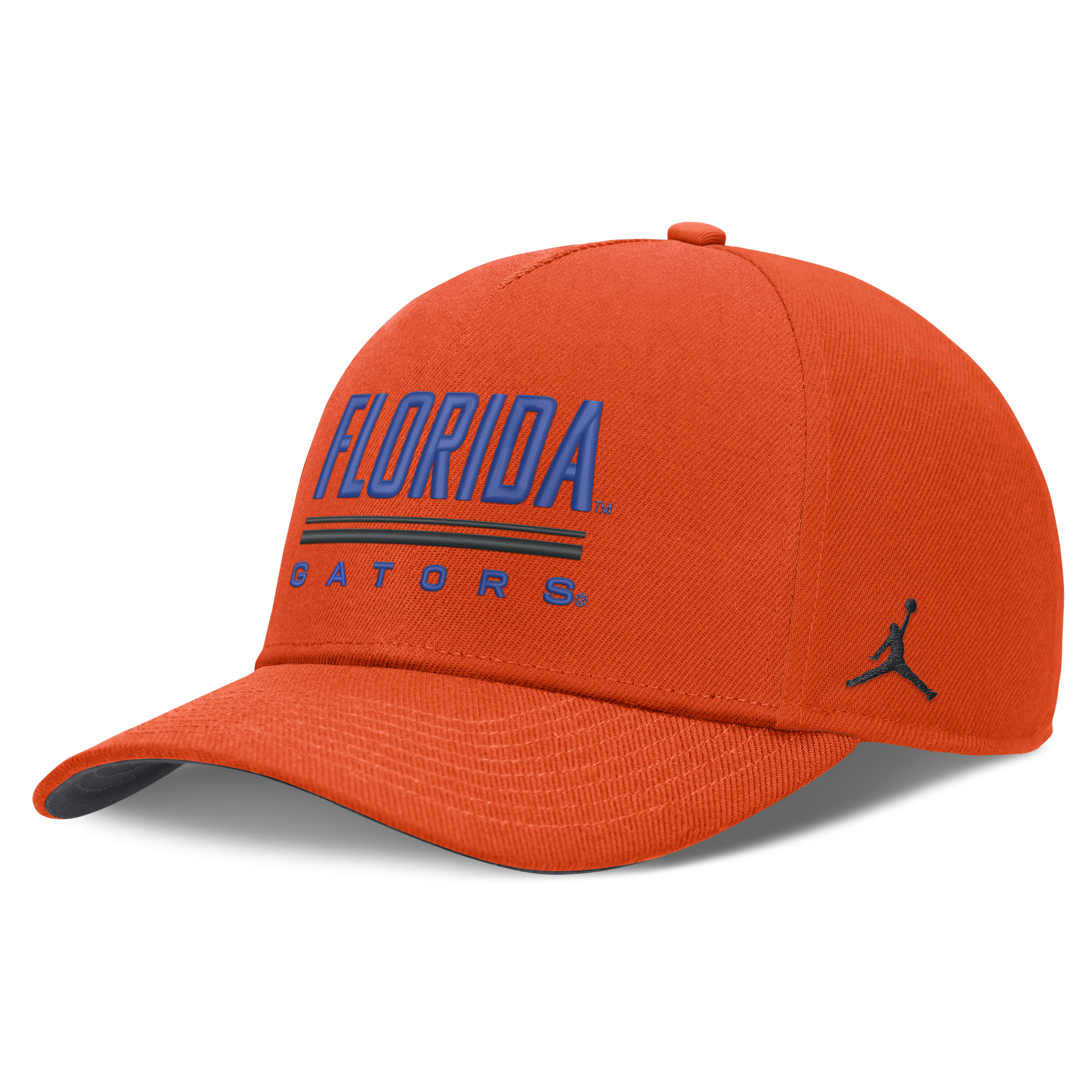 Men's Florida Sideline Practice Rise Jordan Brand Dri-FIT College Adjustable Hat in Orange | JC0689MUFN-RKB