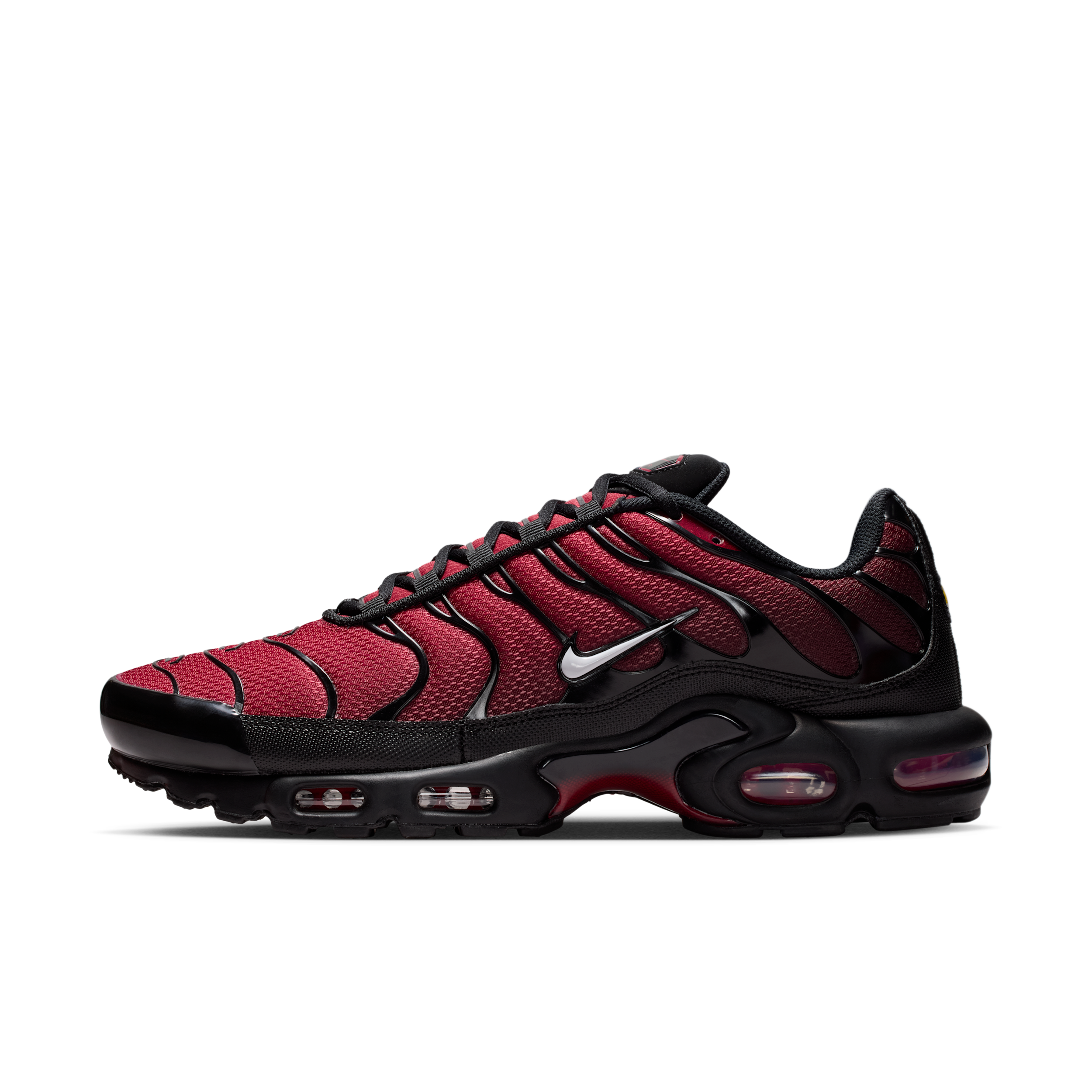 Nike Mens Air Max Plus - - Red / Gray / Black Size 9.0