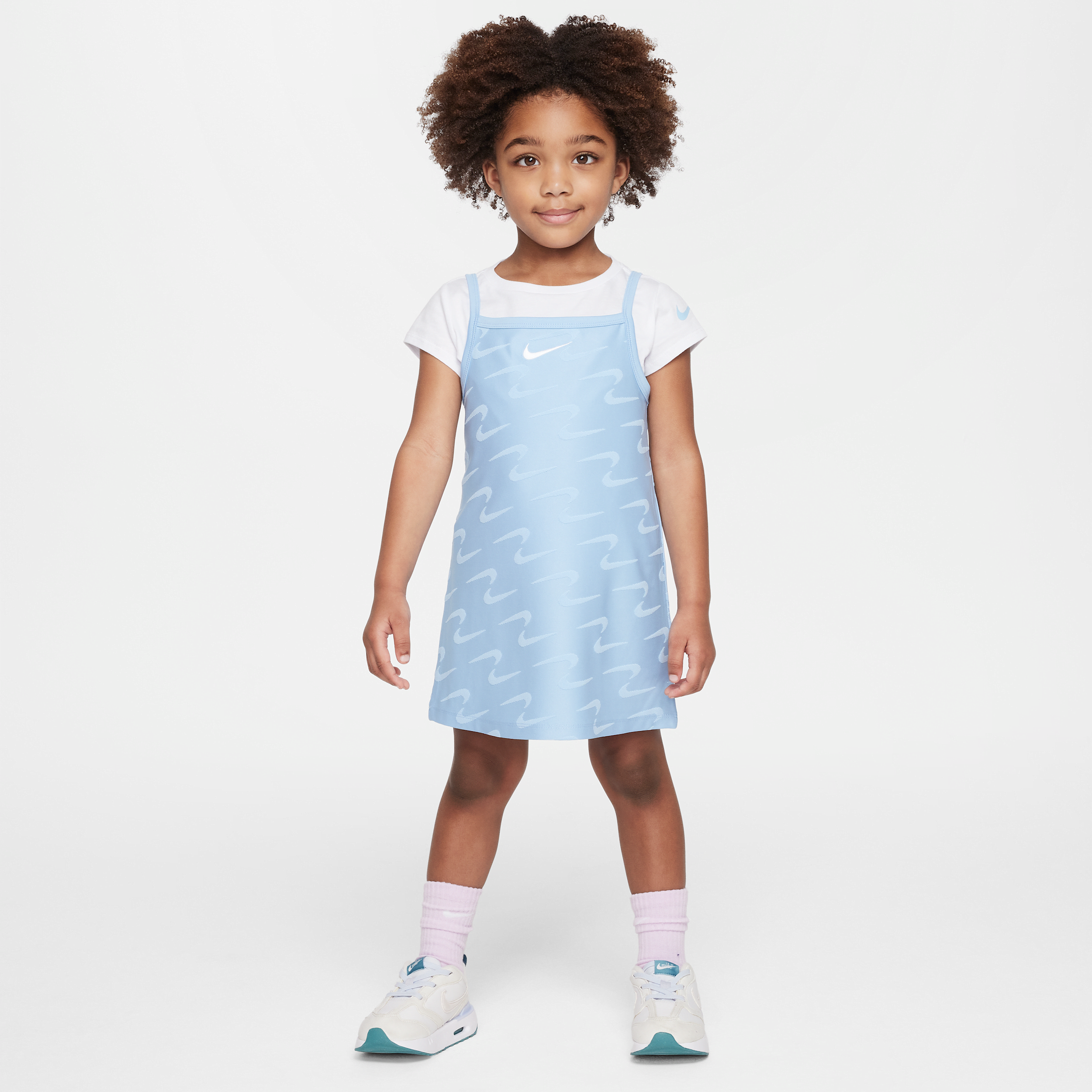Nike Swoosh Motion Toddler 2-piece Set In Blue