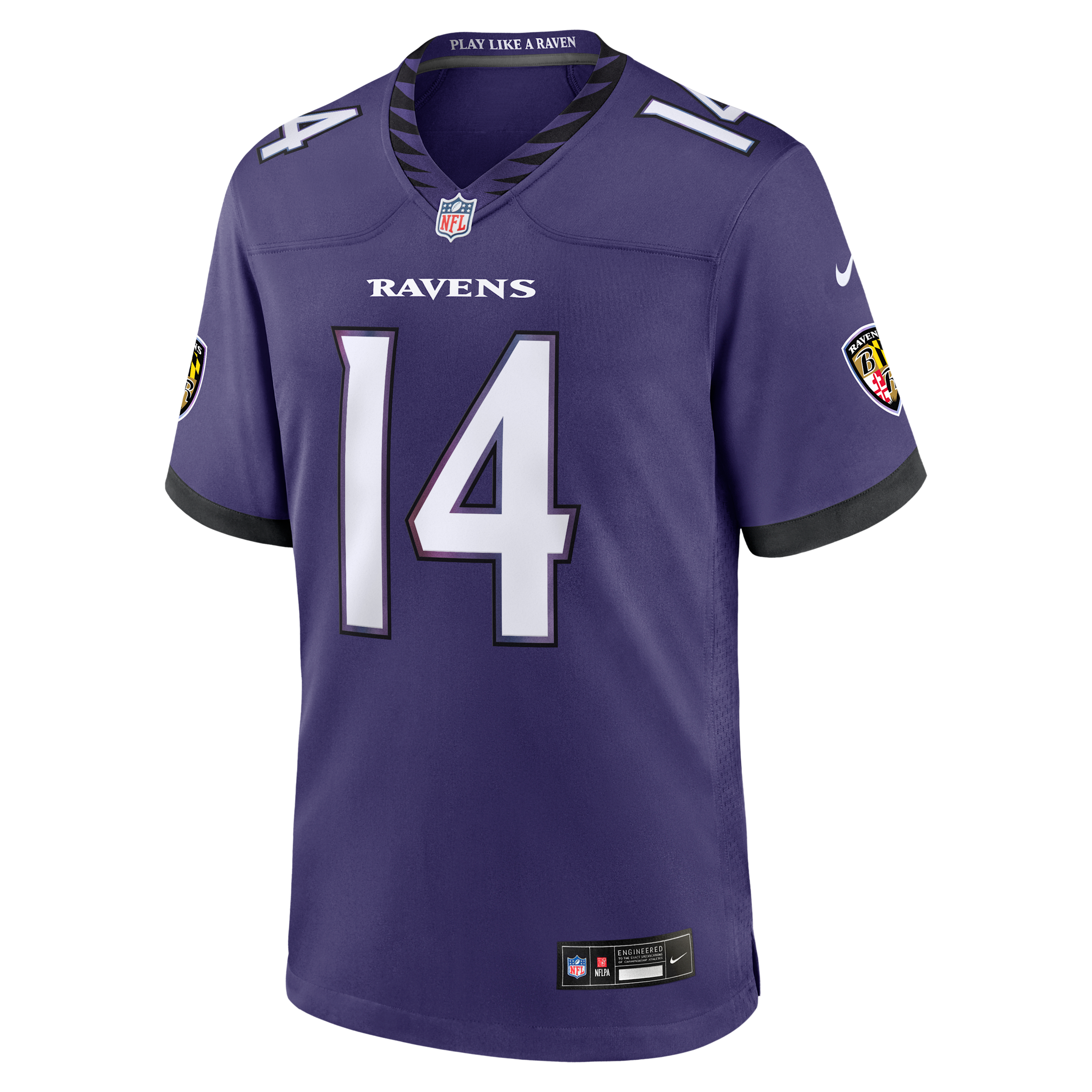 Kyle Hamilton Baltimore Ravens Nike Men's NFL Game Jersey in Purple | 67NM0FDL8GF-AZ0