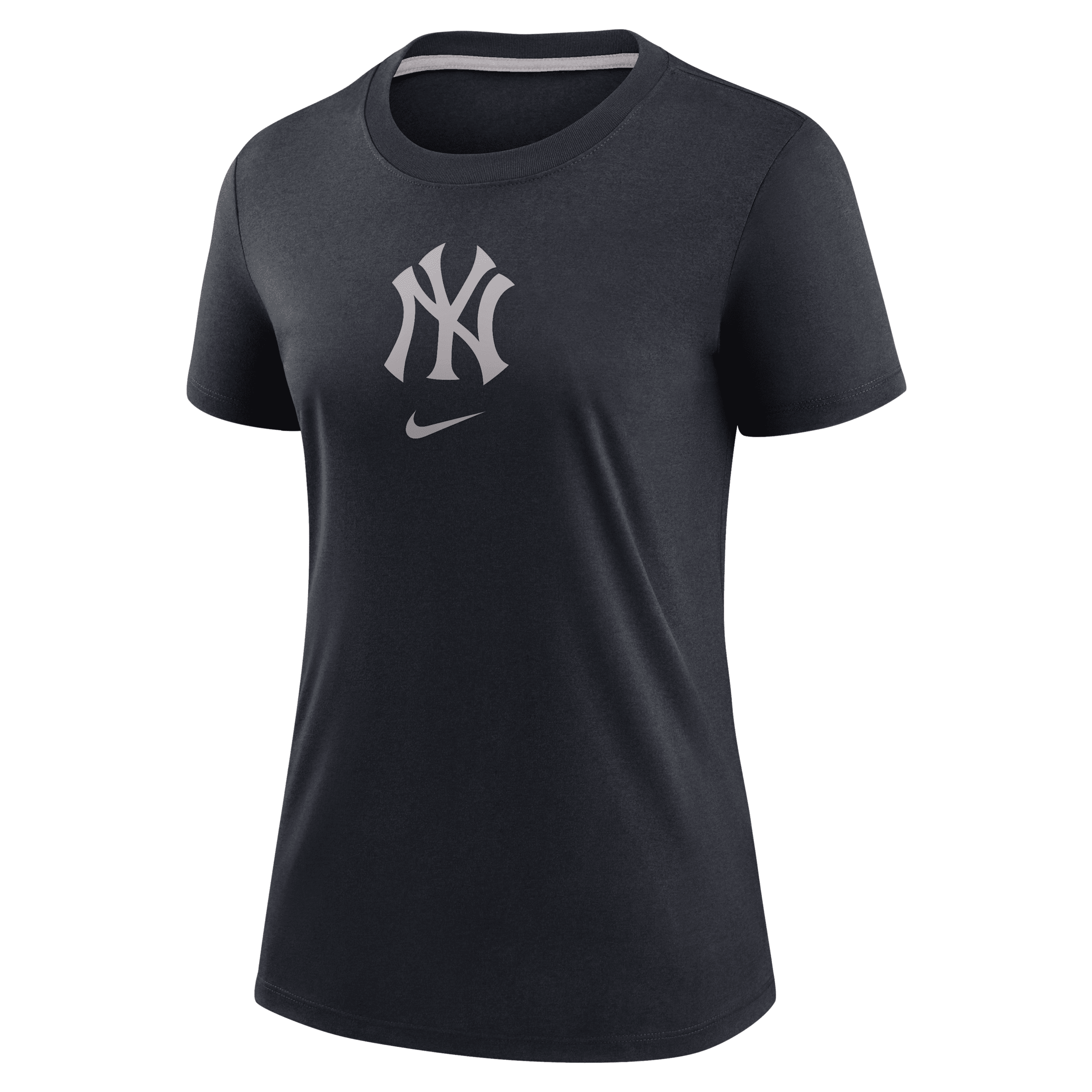 Nike New York Yankees Authentic Collection Early Work Women's Mlb T-shirt In Blue