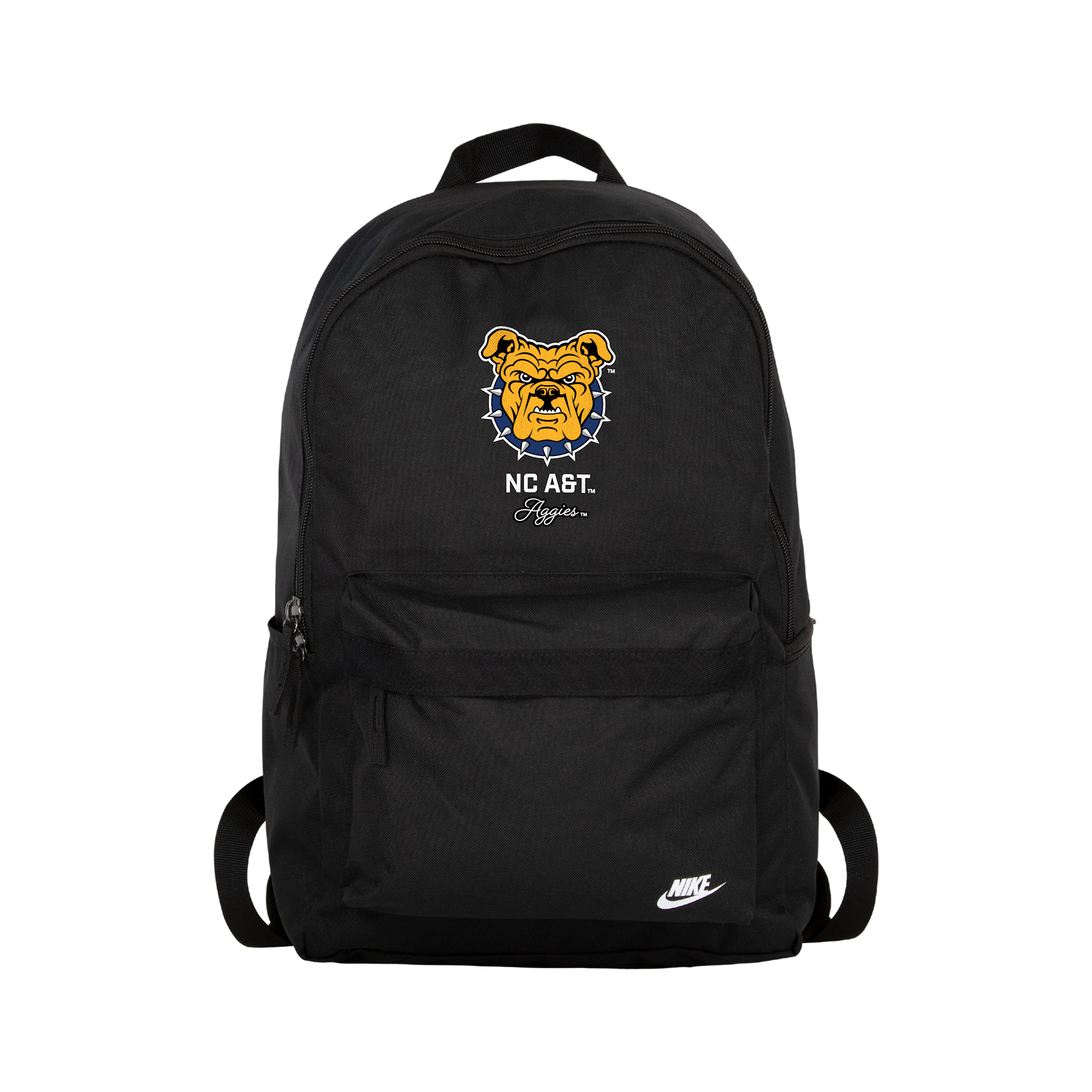 Nike Unisex College Heritage (north Carolina University) Backpack (25l) In Black