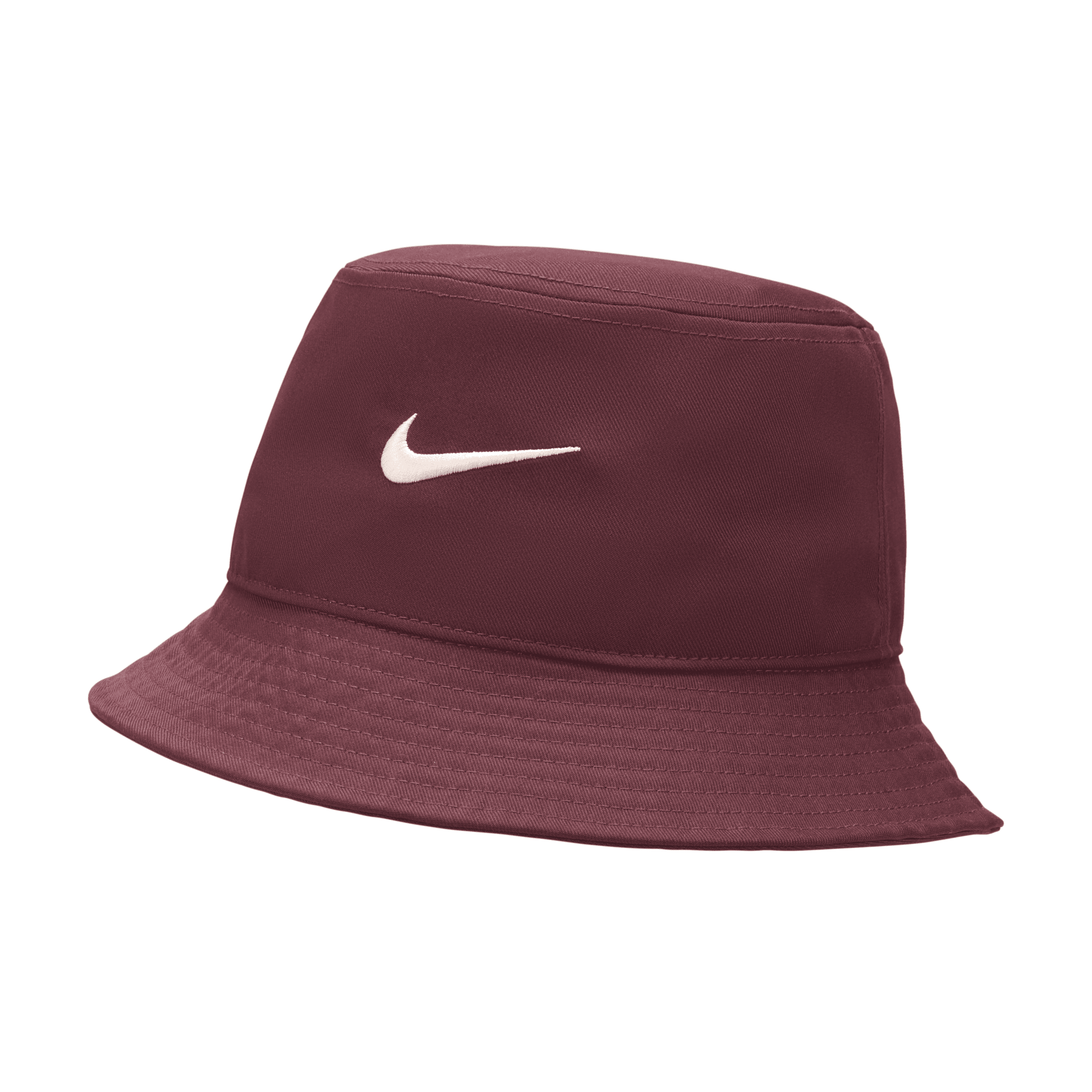 Nike Unisex Apex Swoosh Bucket Hat In Red